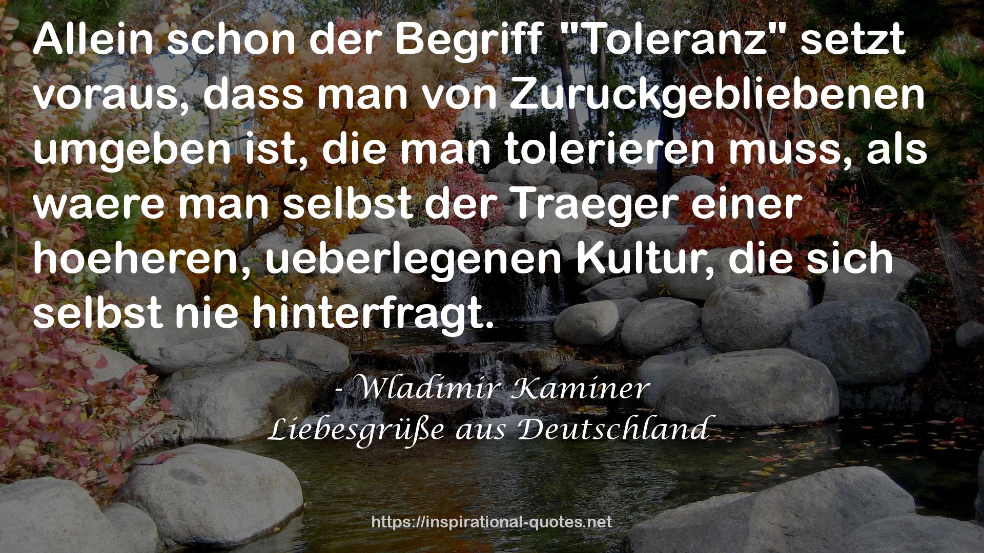 Liebesgrüße aus Deutschland QUOTES