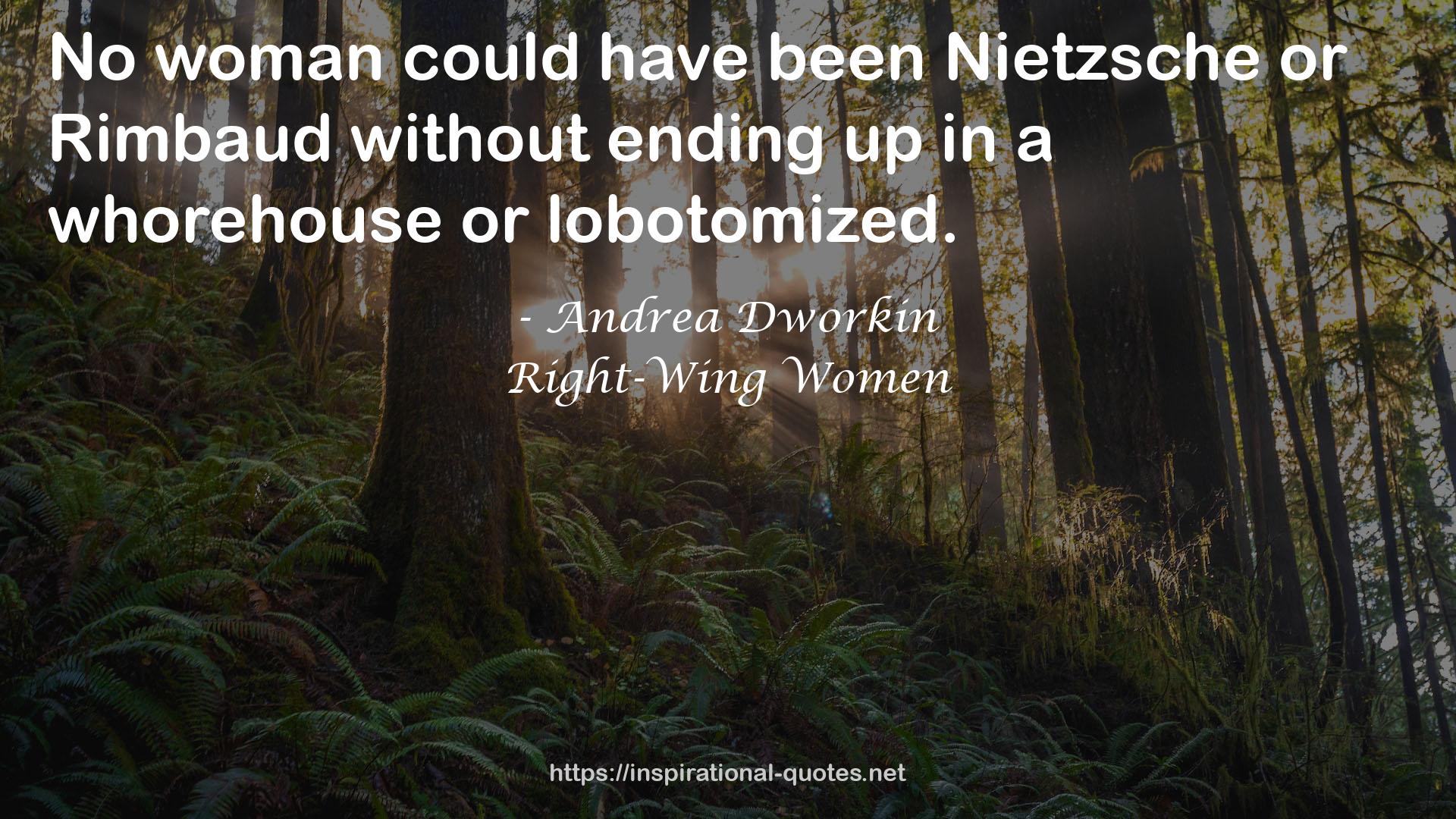 Right-Wing Women QUOTES