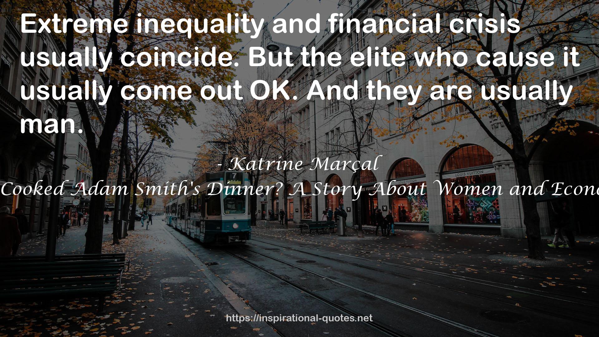 Katrine Marçal QUOTES