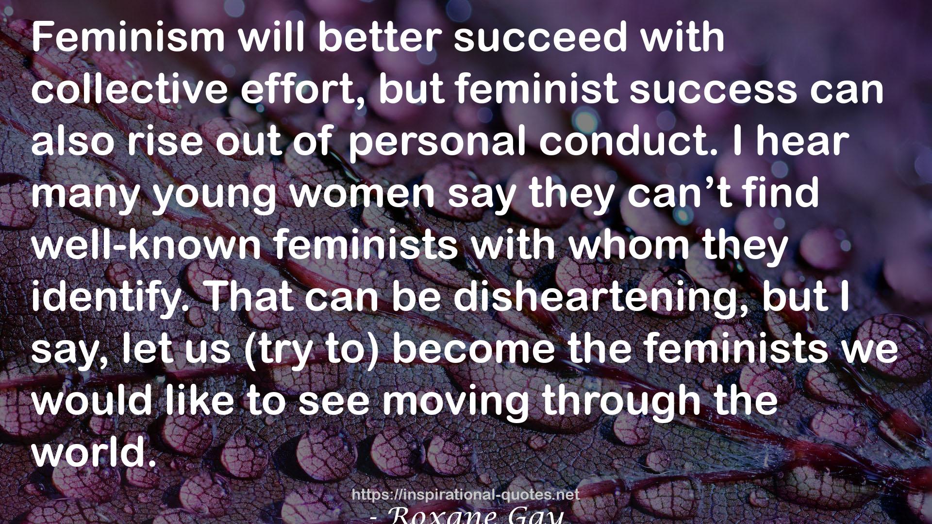 feminist success  QUOTES