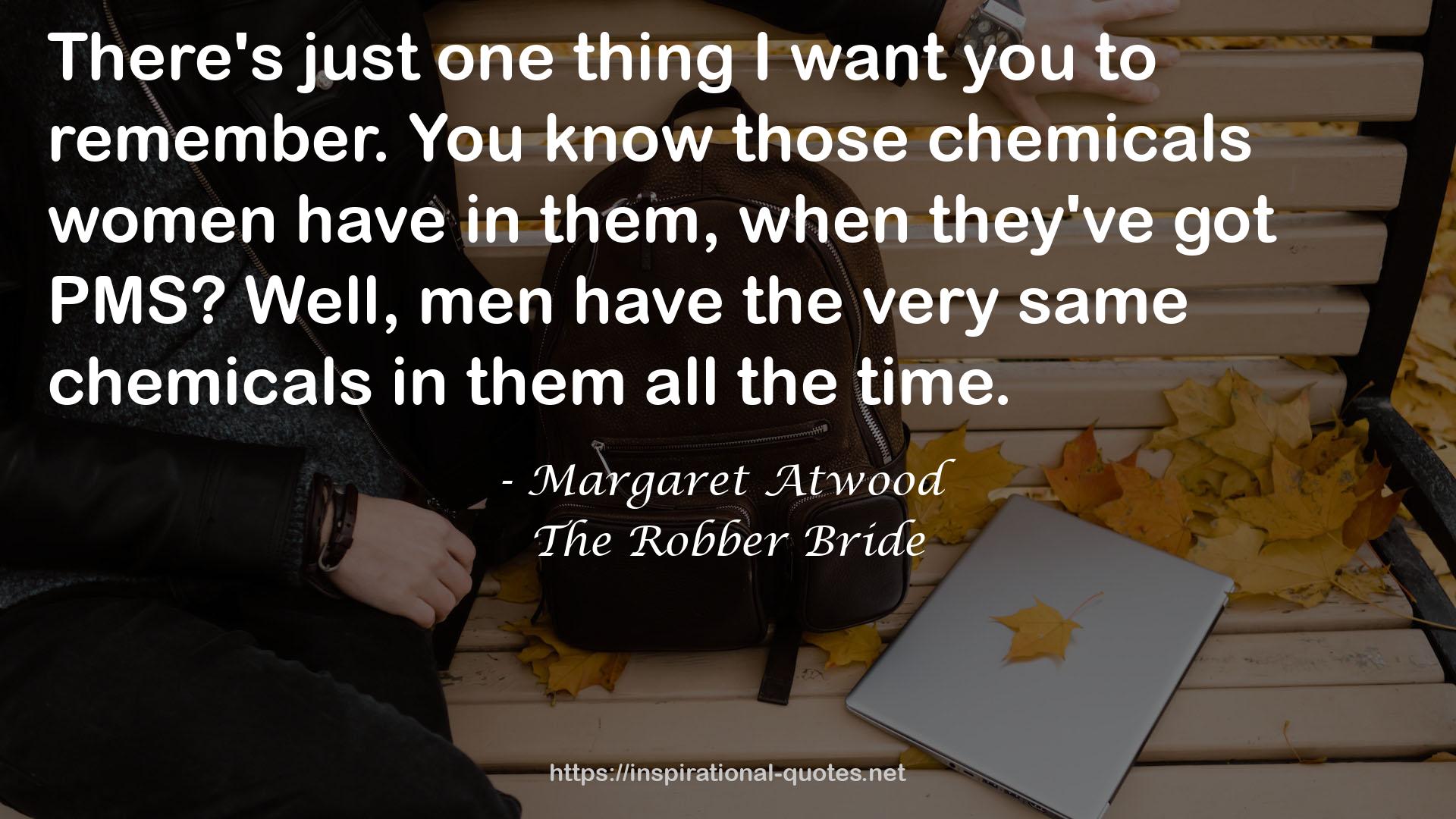 the very same chemicals  QUOTES