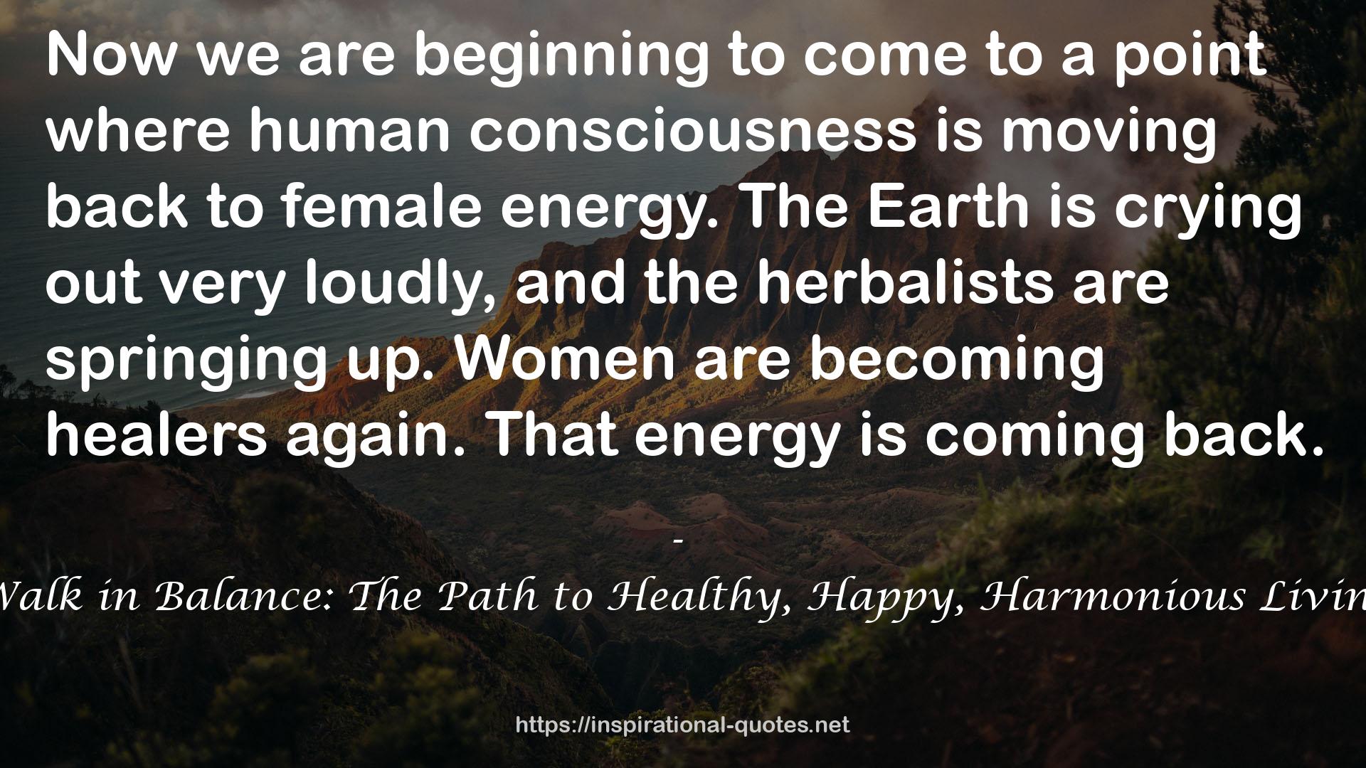 the herbalists  QUOTES