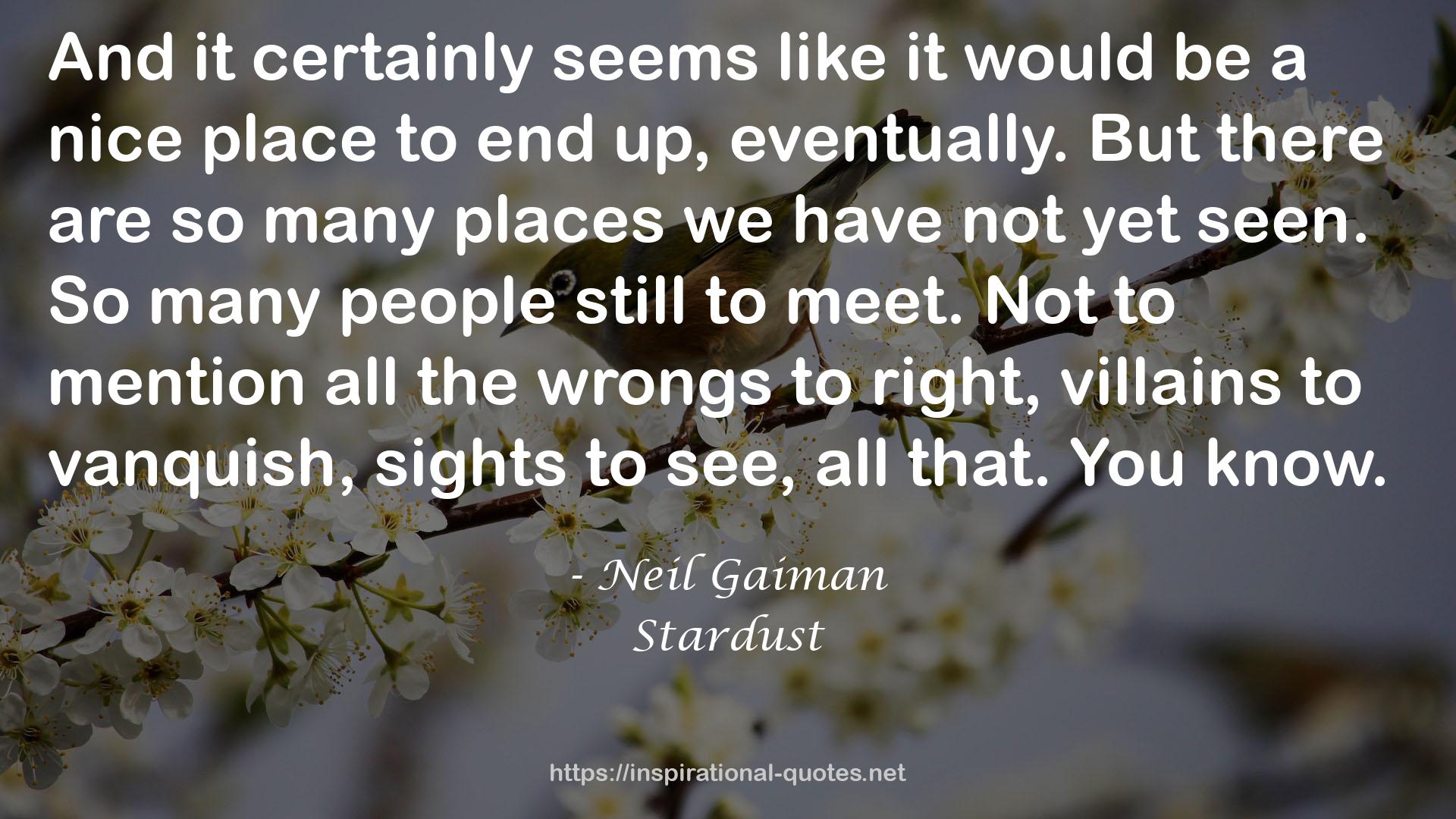 Stardust QUOTES