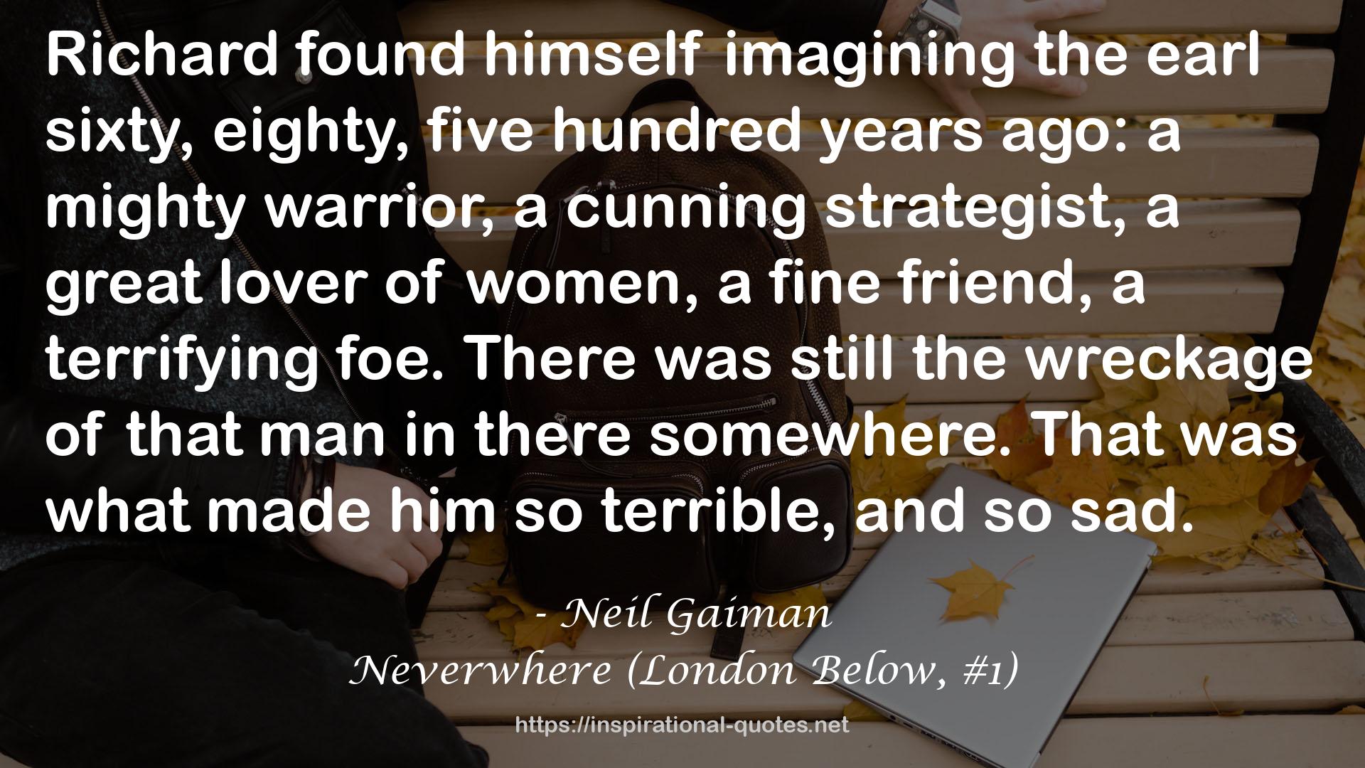 Neverwhere (London Below, #1) QUOTES