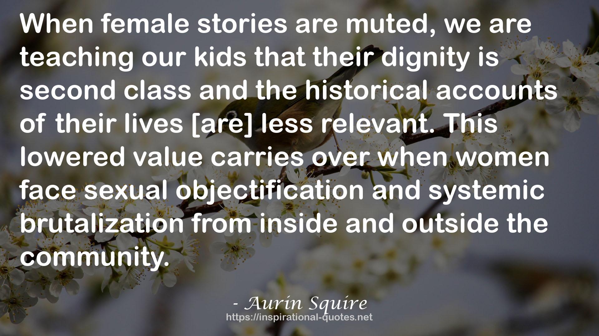 female stories  QUOTES