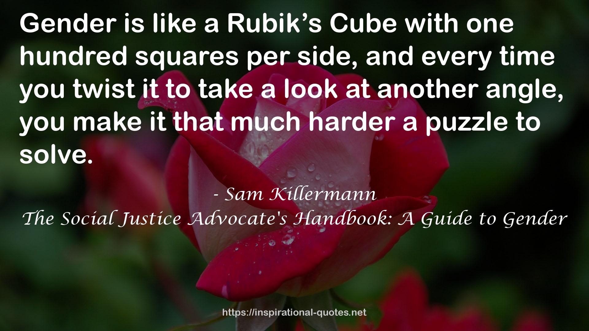 a Rubik’s Cube  QUOTES