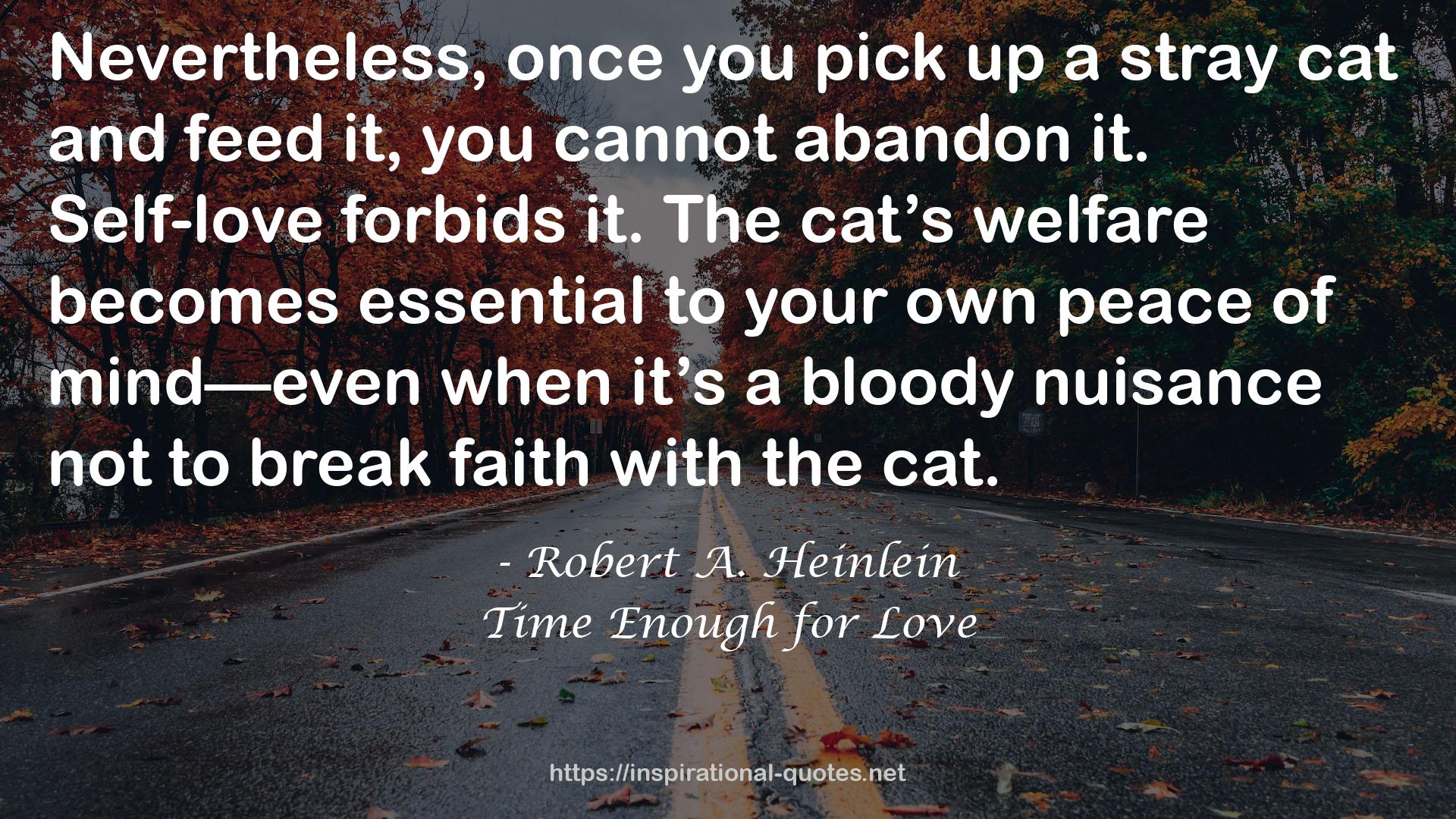 Time Enough for Love QUOTES