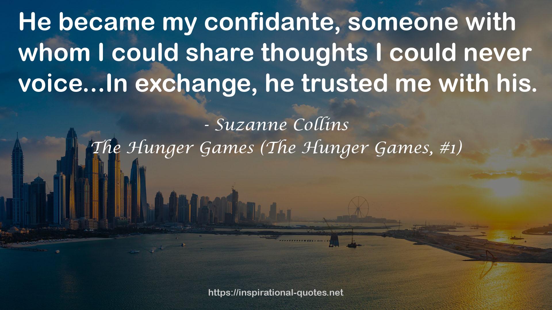 The Hunger Games (The Hunger Games, #1) QUOTES