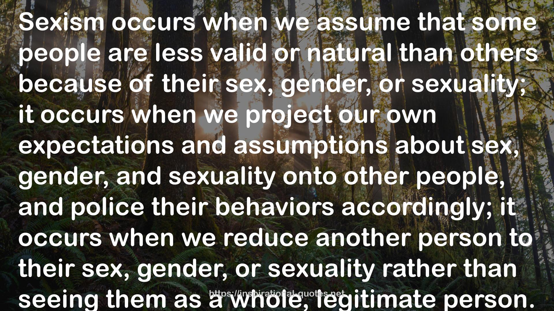 their behaviors  QUOTES