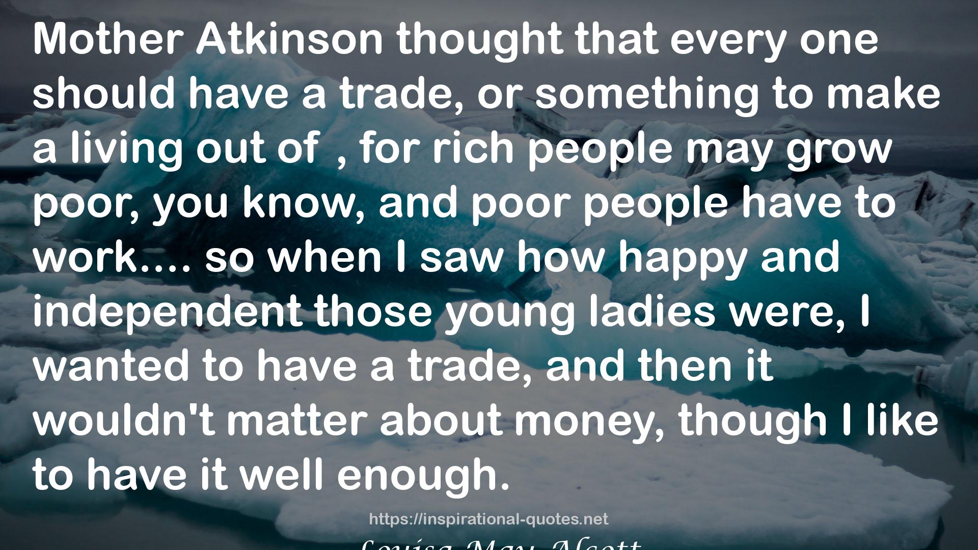 Atkinson  QUOTES