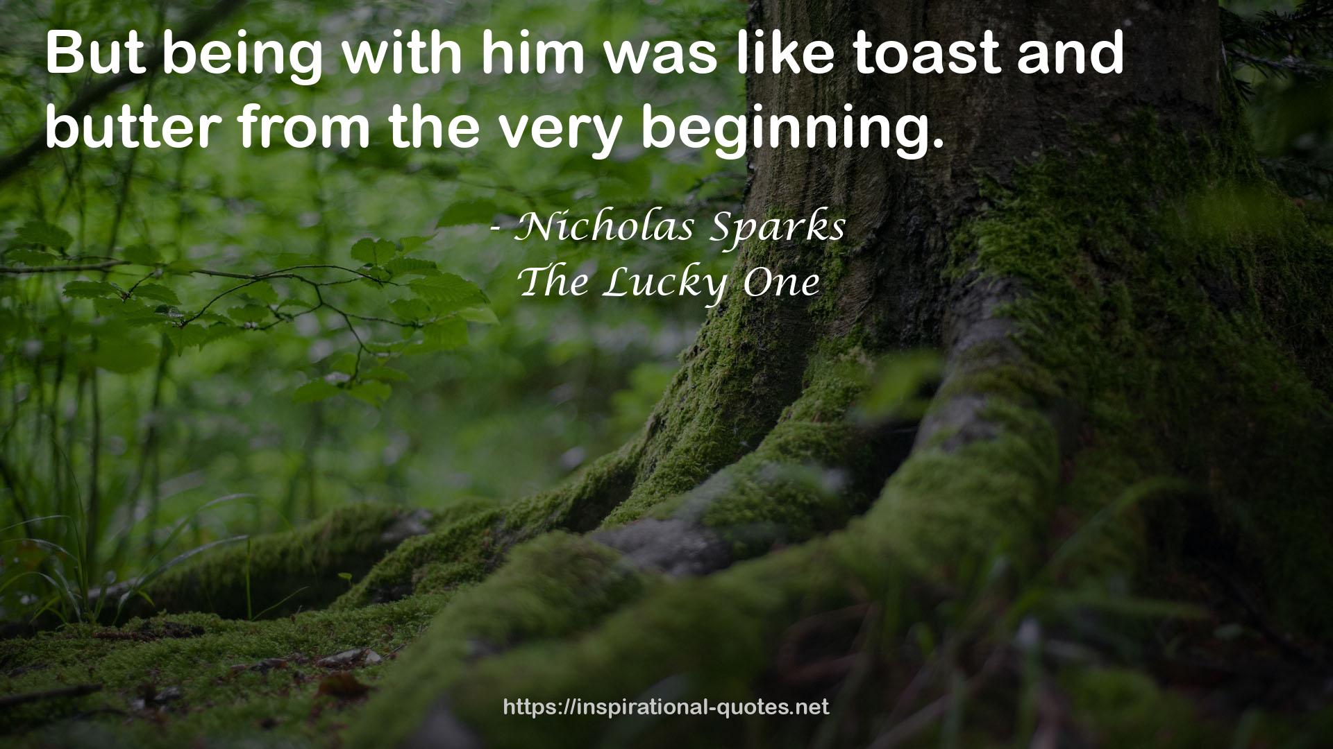 The Lucky One QUOTES