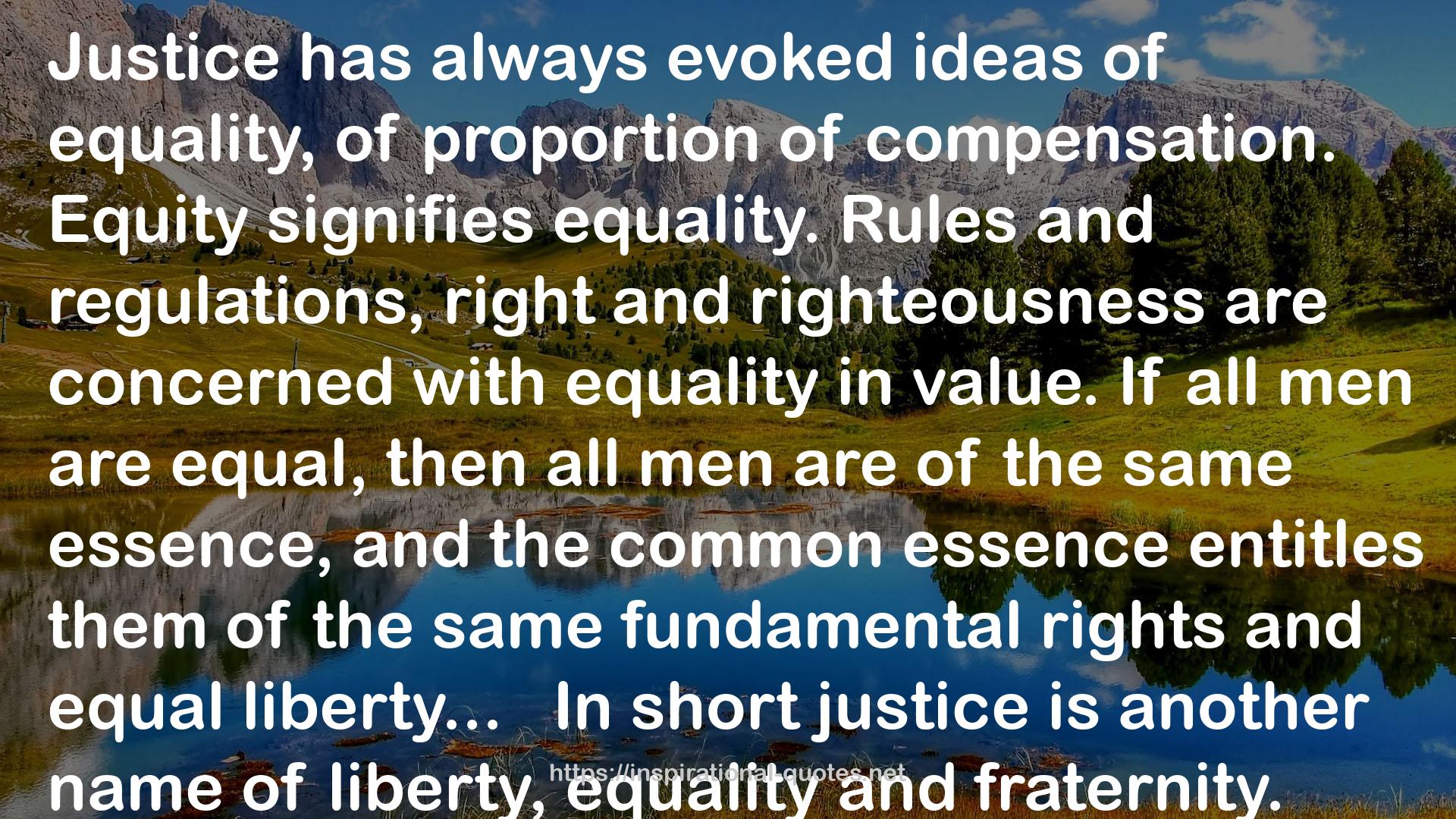 the same fundamental rights  QUOTES