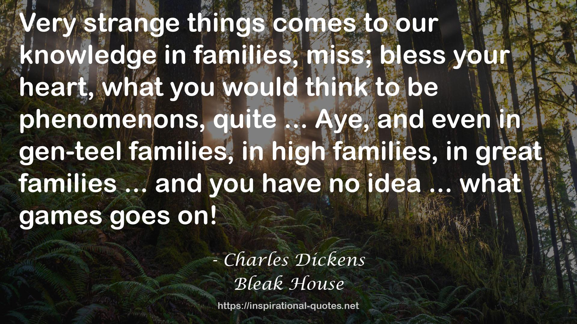 great families  QUOTES