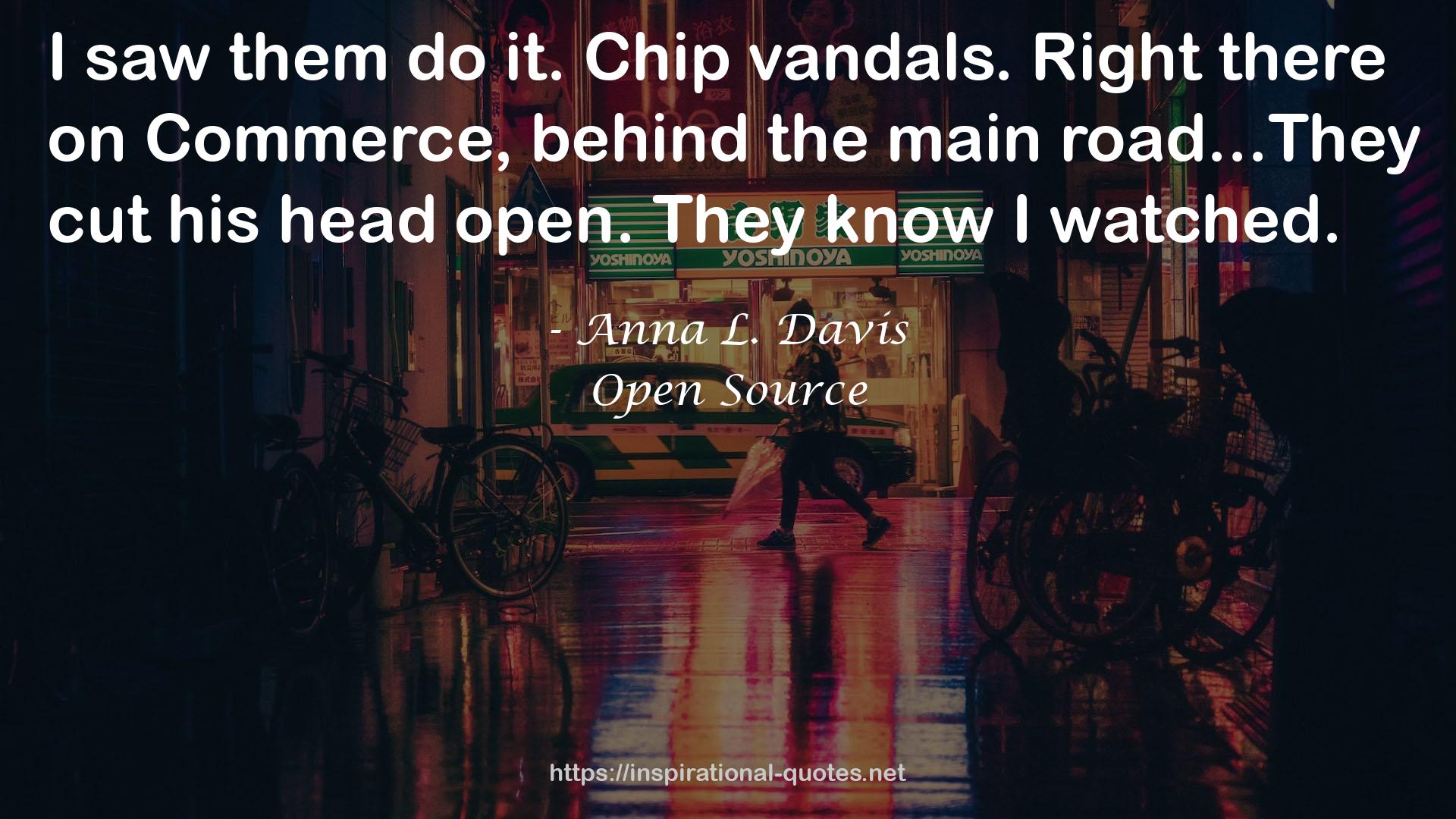 Anna L. Davis QUOTES