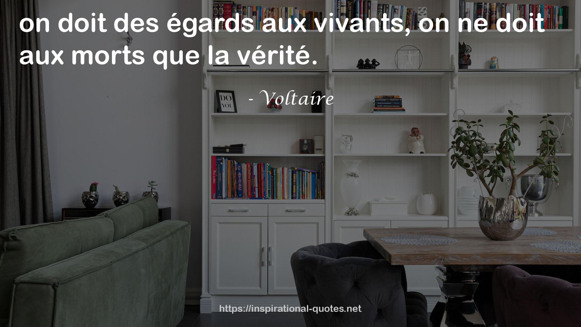Voltaire QUOTES