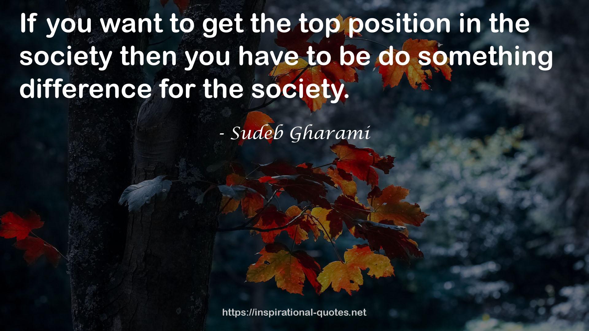 the top position  QUOTES