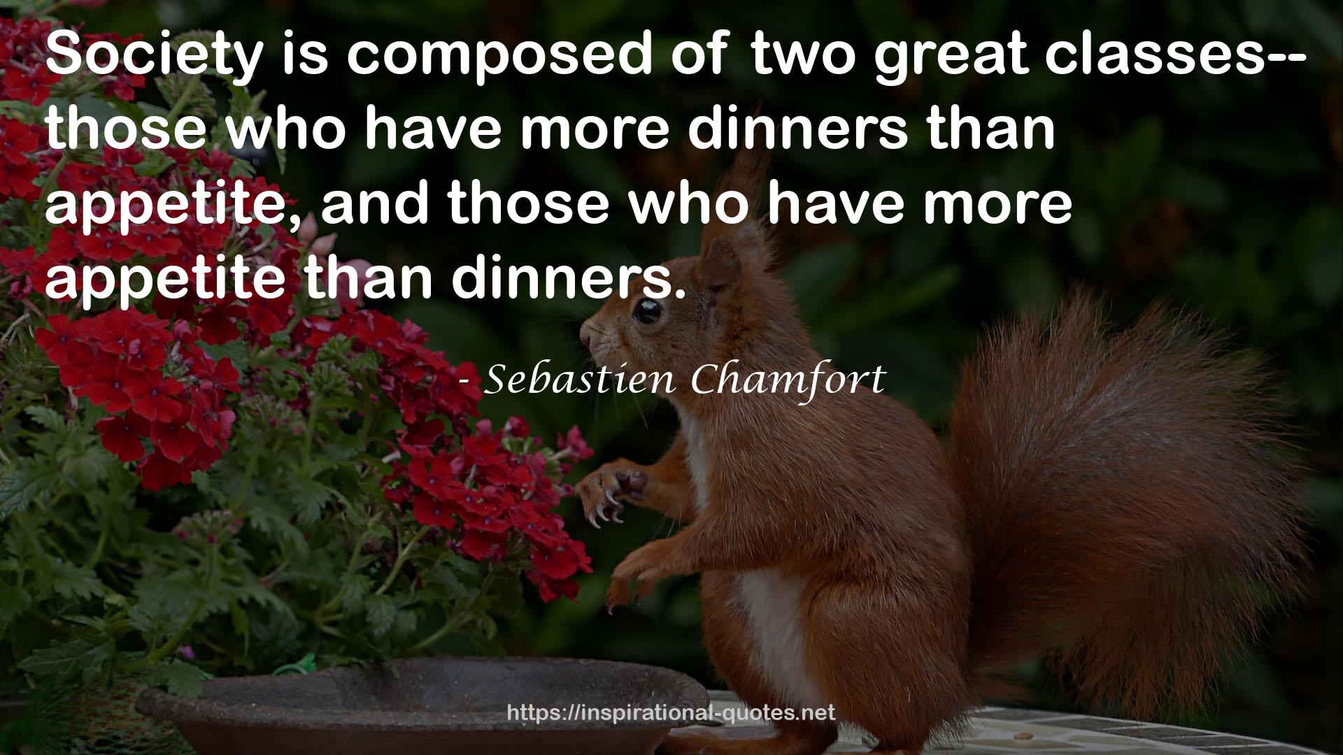 Sebastien Chamfort QUOTES