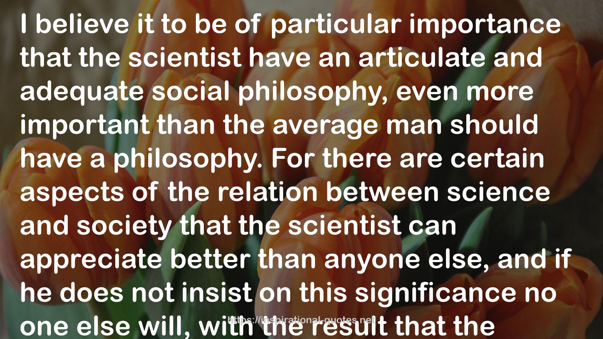 Reflections of a Physicist QUOTES