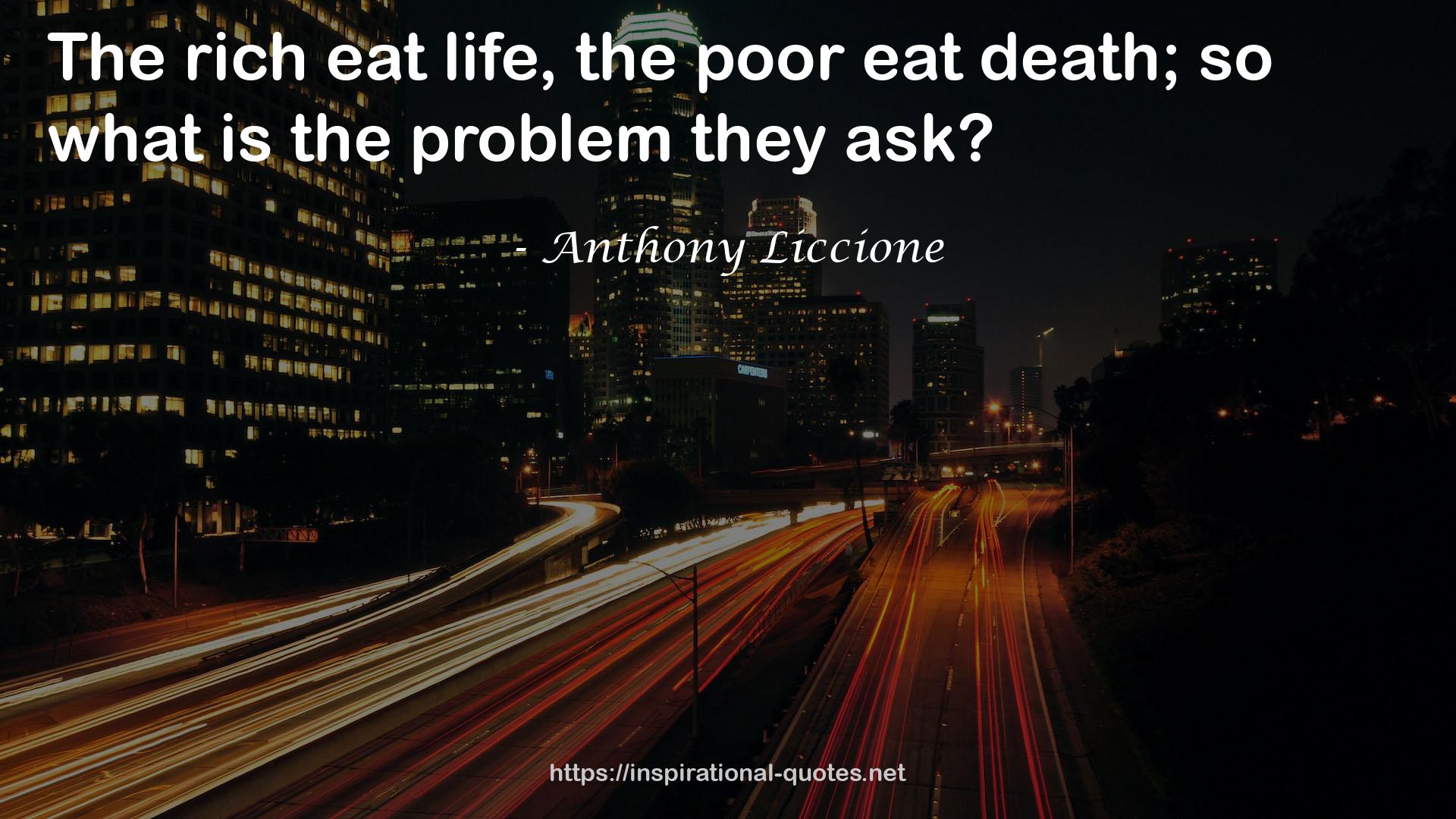 Anthony Liccione QUOTES