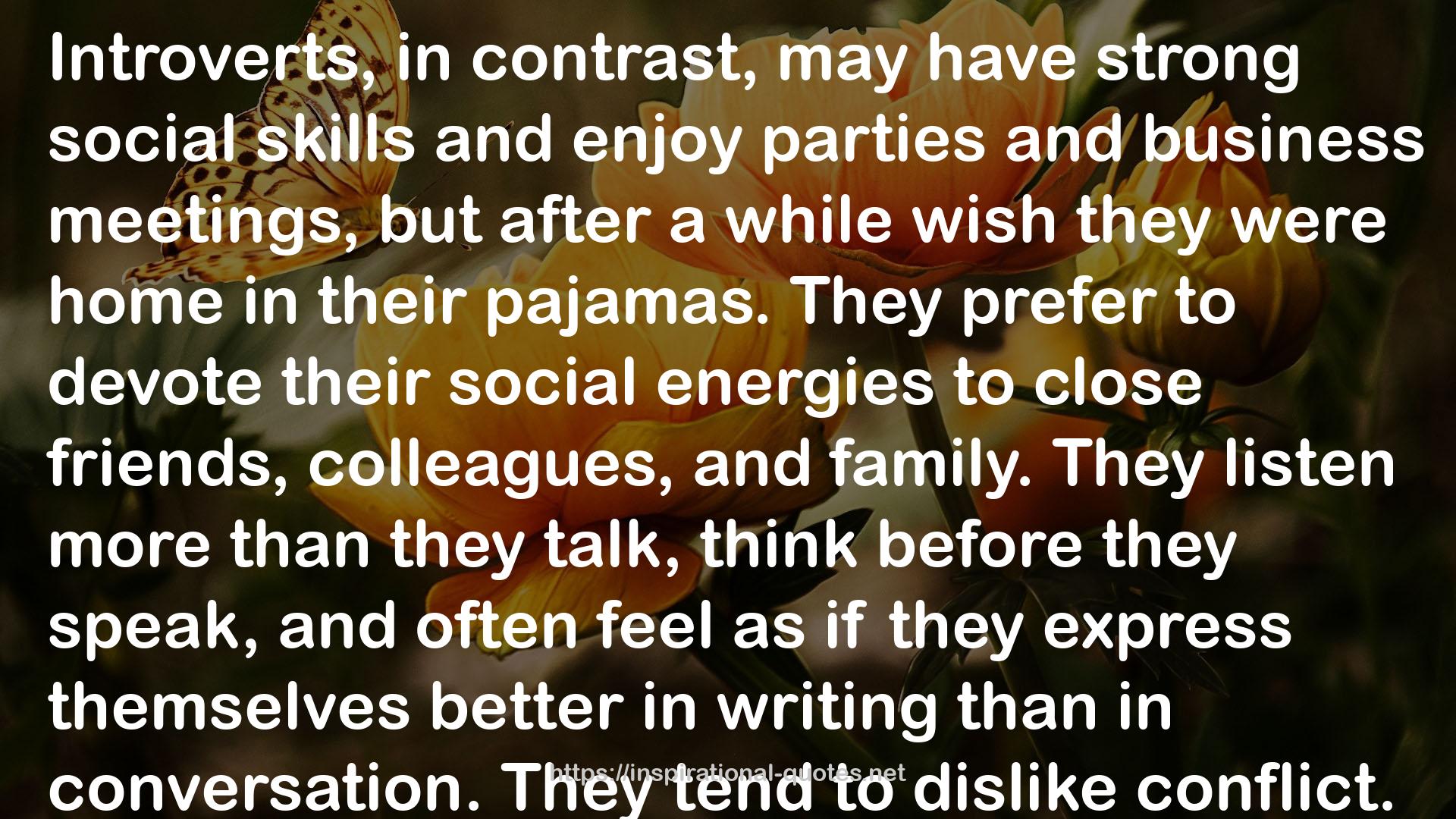 their social energies  QUOTES