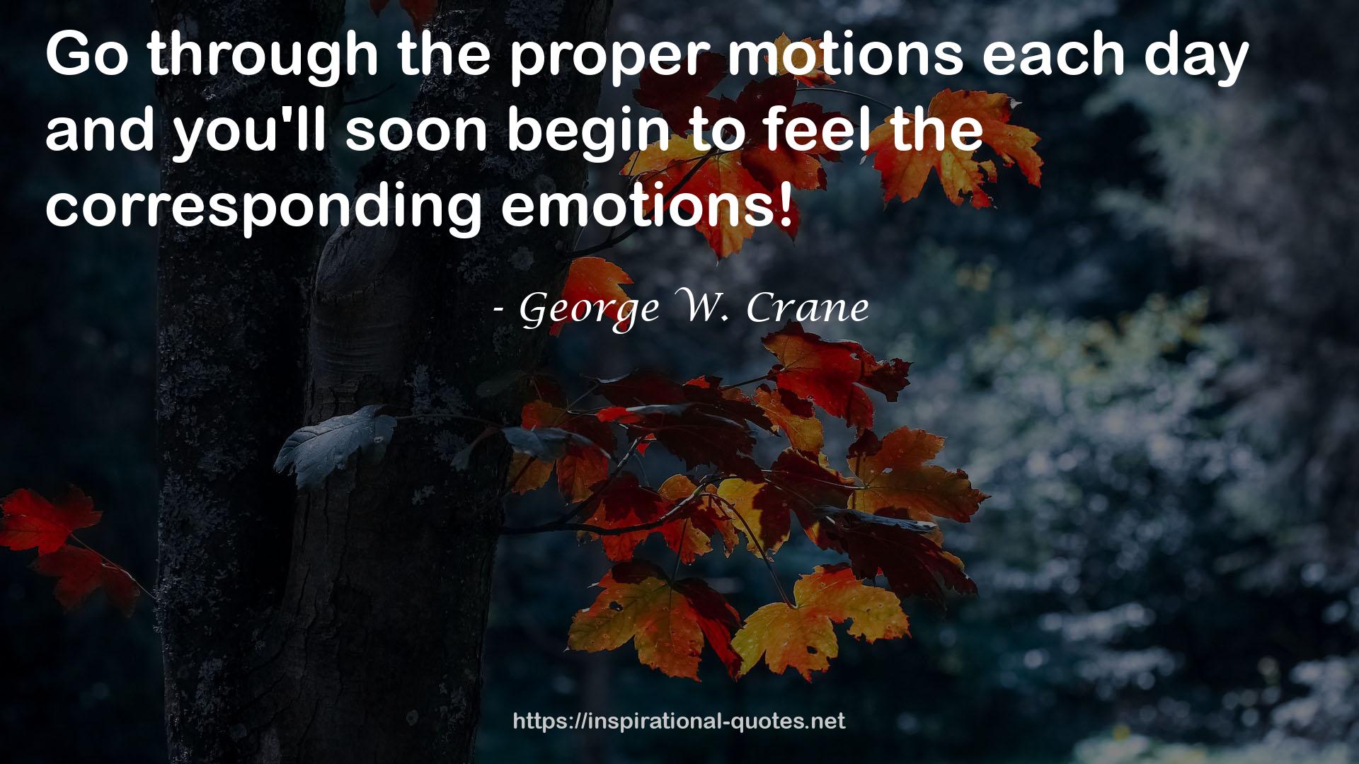 George W. Crane QUOTES