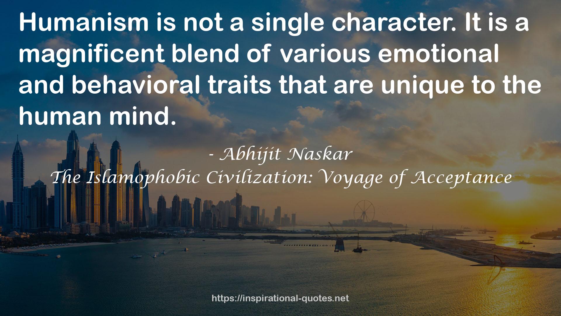 various emotional and behavioral traits  QUOTES