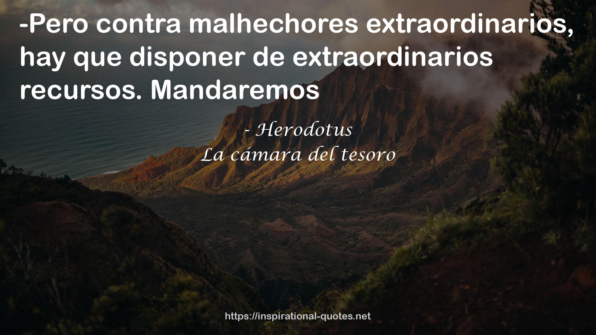 La cámara del tesoro QUOTES