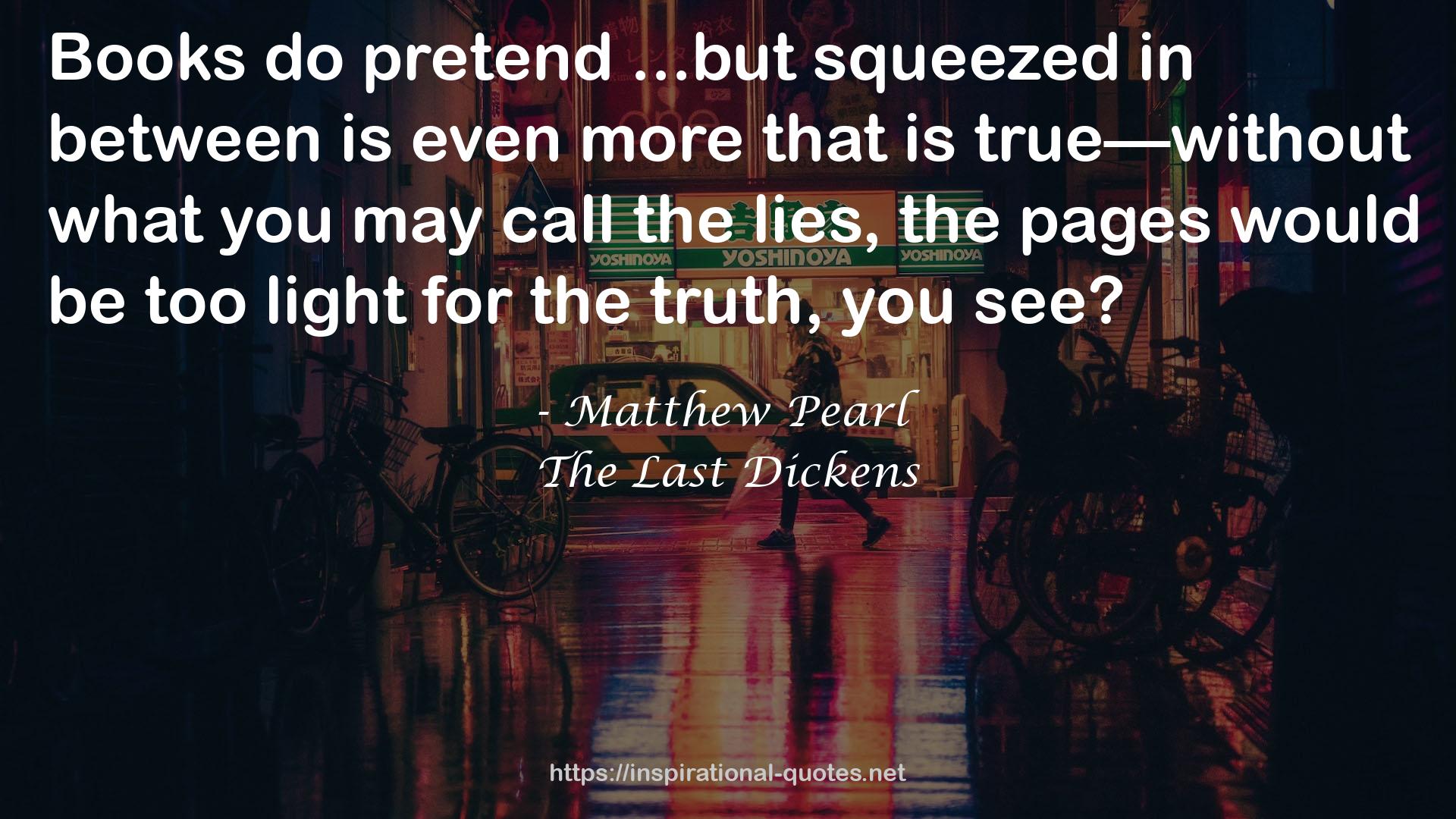 Matthew Pearl QUOTES