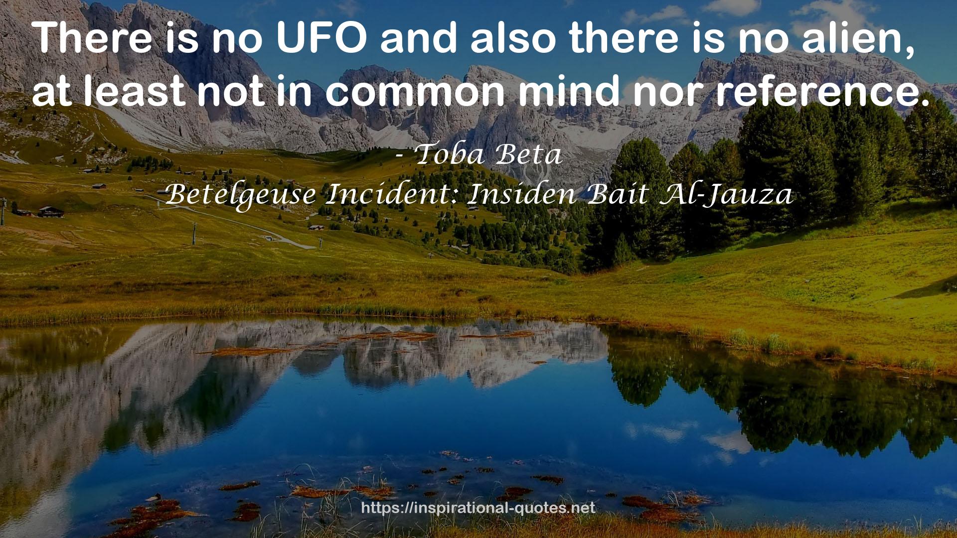 UFO  QUOTES