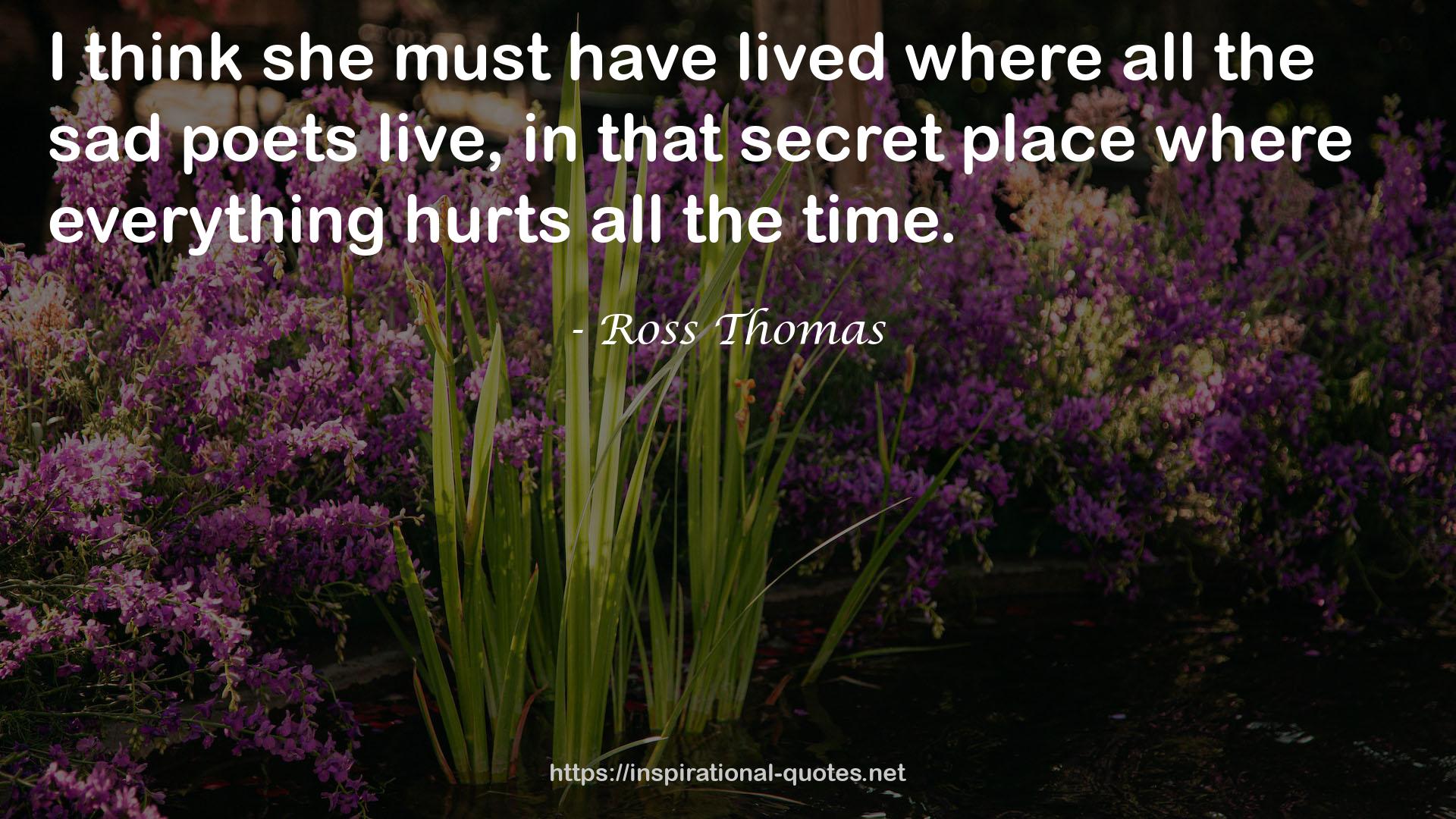 Ross Thomas QUOTES