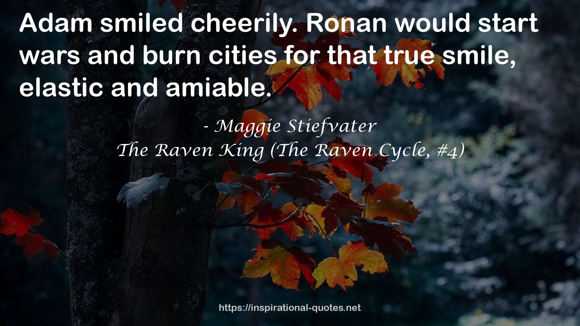 The Raven King (The Raven Cycle, #4) QUOTES