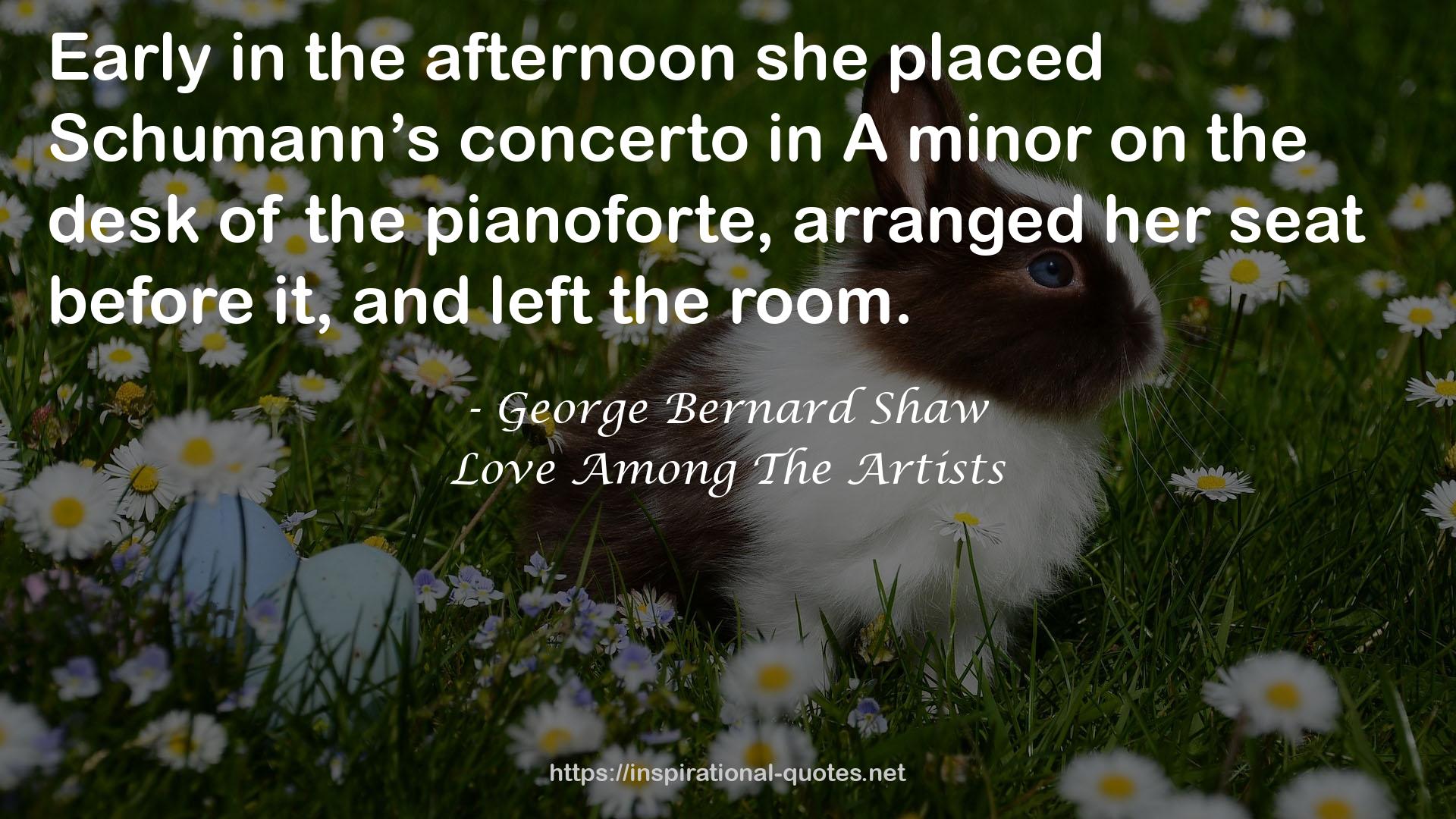 Love Among The Artists QUOTES