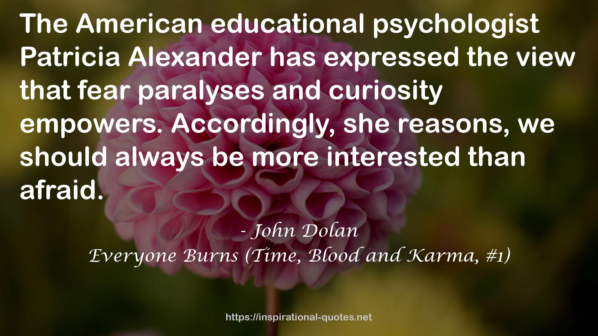 Patricia Alexander  QUOTES