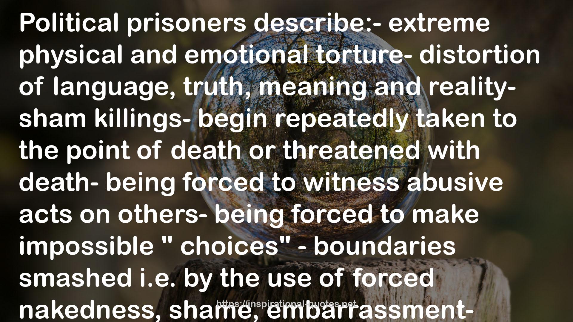 torture-  QUOTES