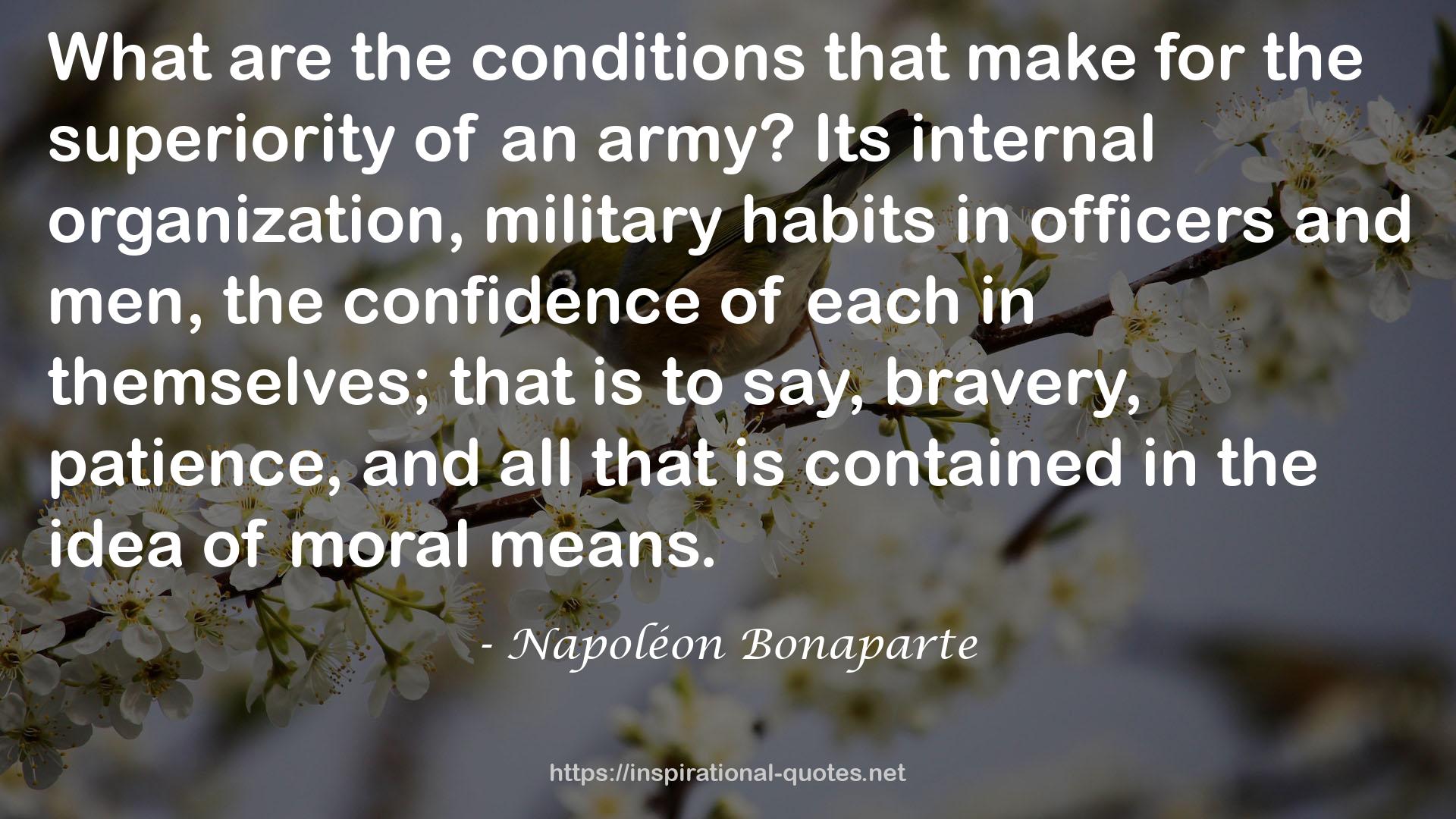 Napoléon Bonaparte QUOTES