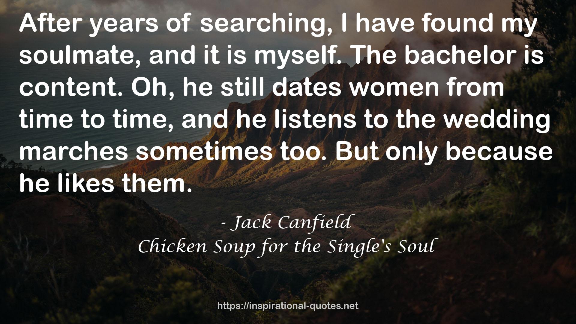 Chicken Soup for the Single's Soul QUOTES