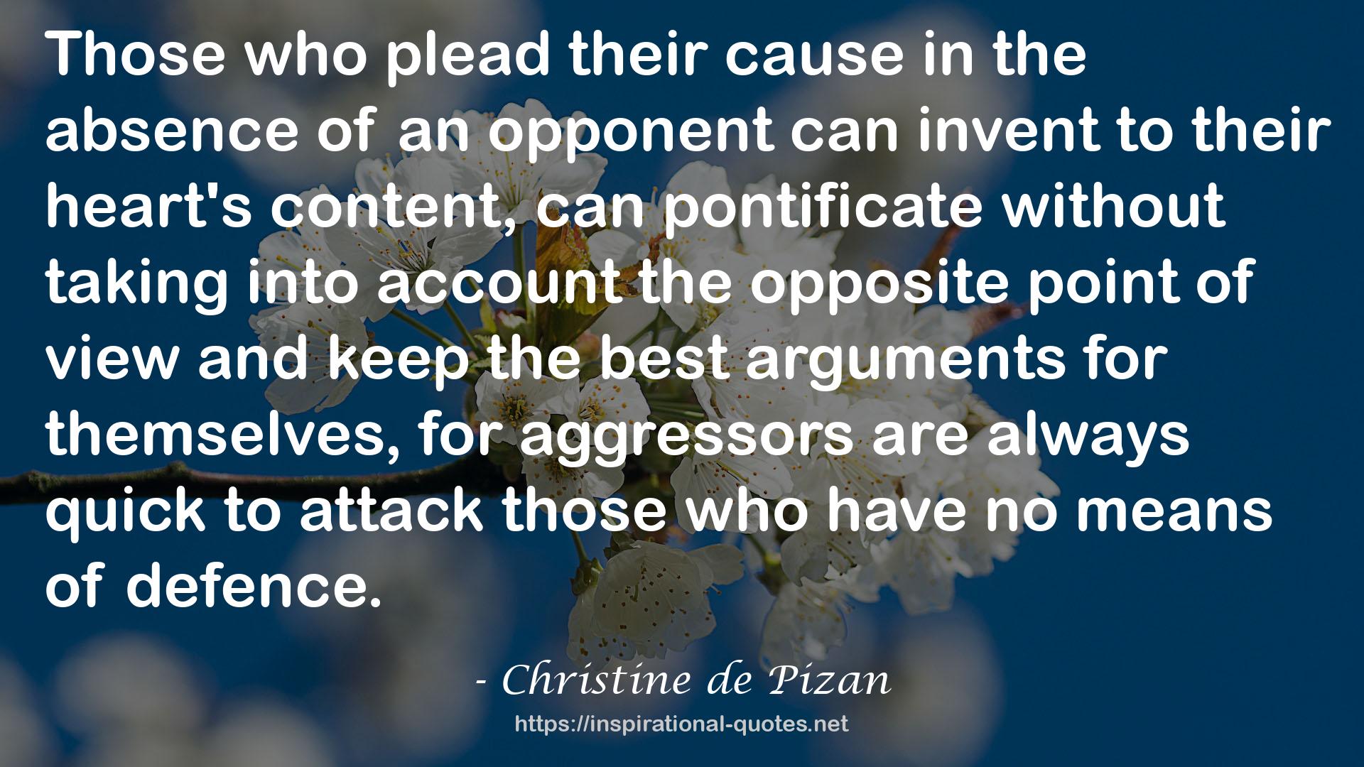 the best arguments  QUOTES