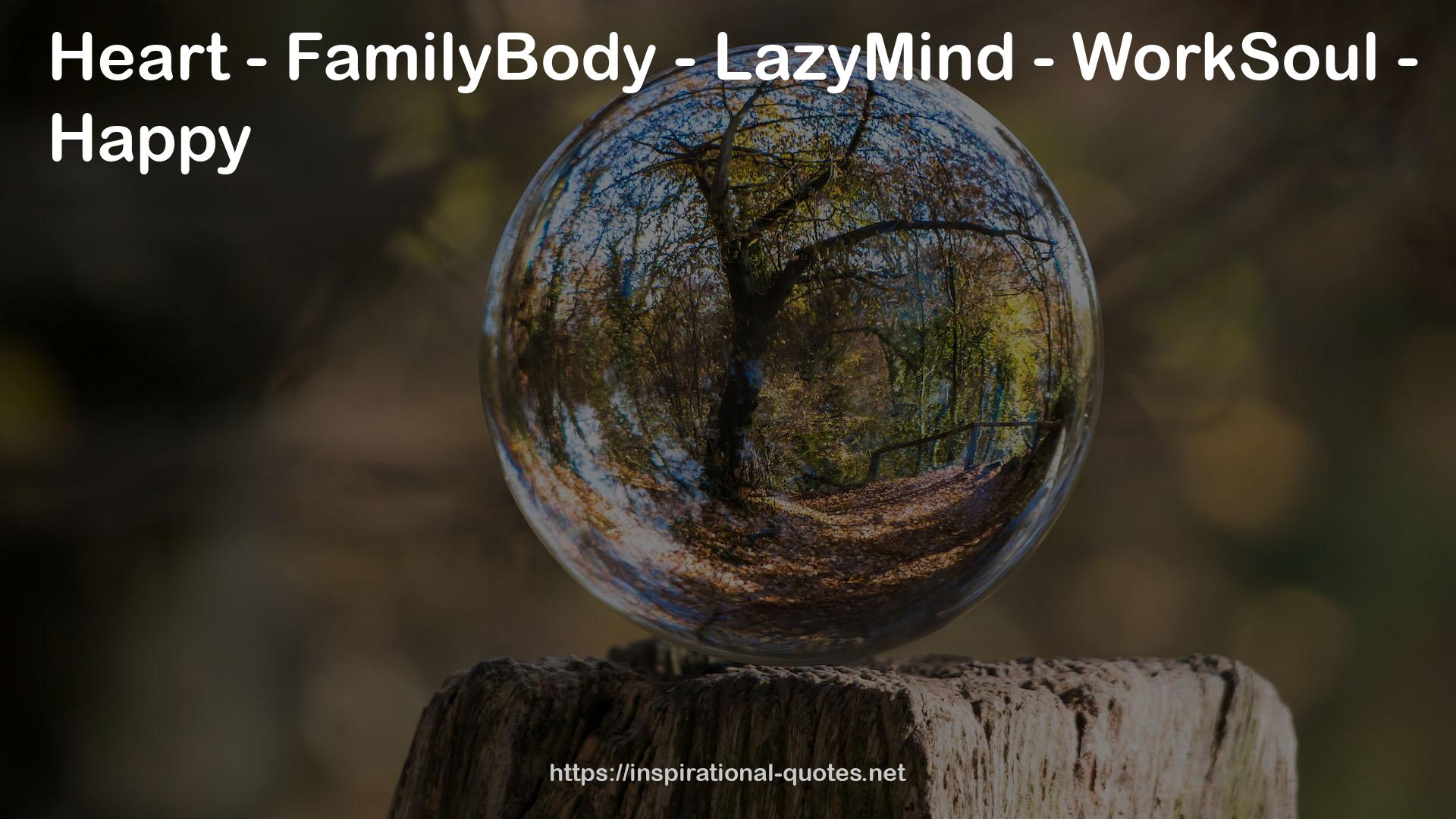 FamilyBody  QUOTES