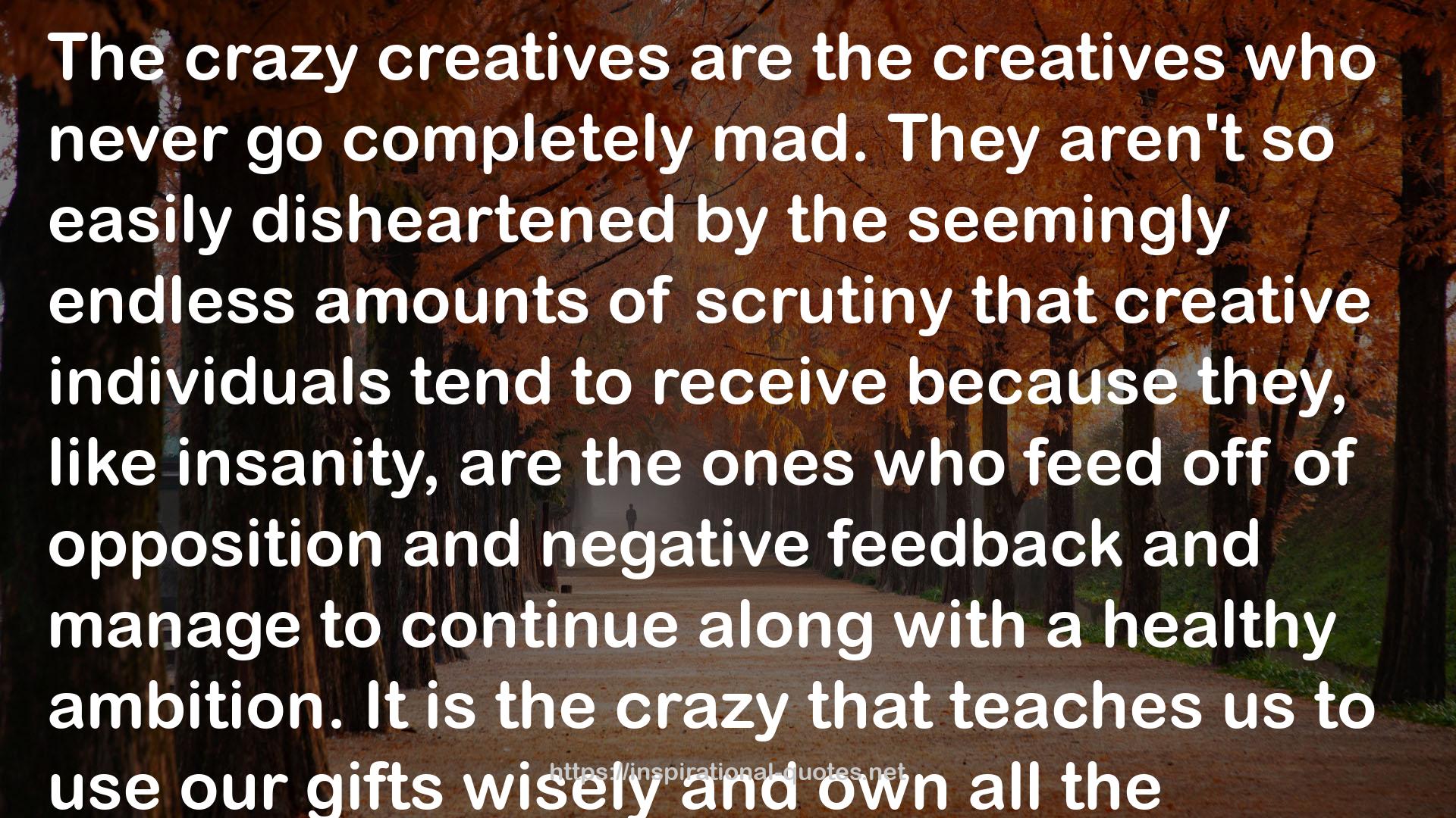 creative individuals  QUOTES