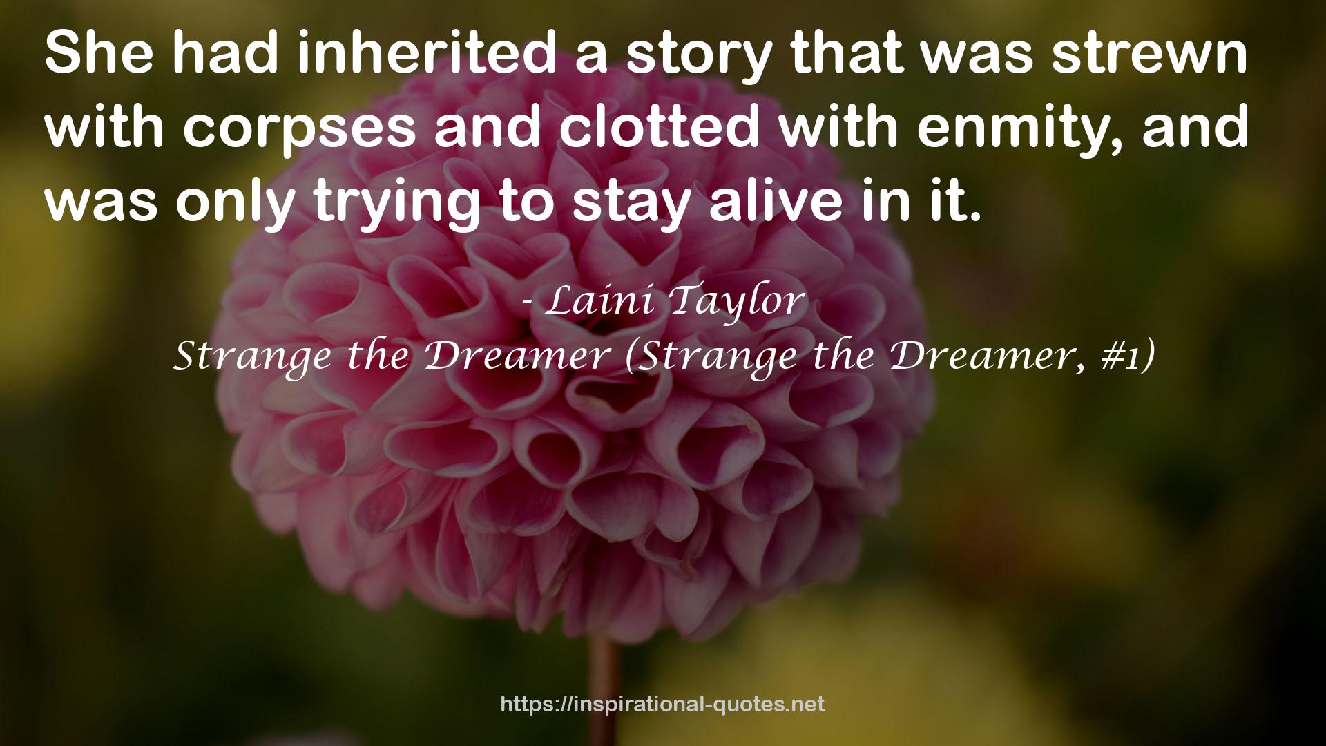 Strange the Dreamer (Strange the Dreamer, #1) QUOTES