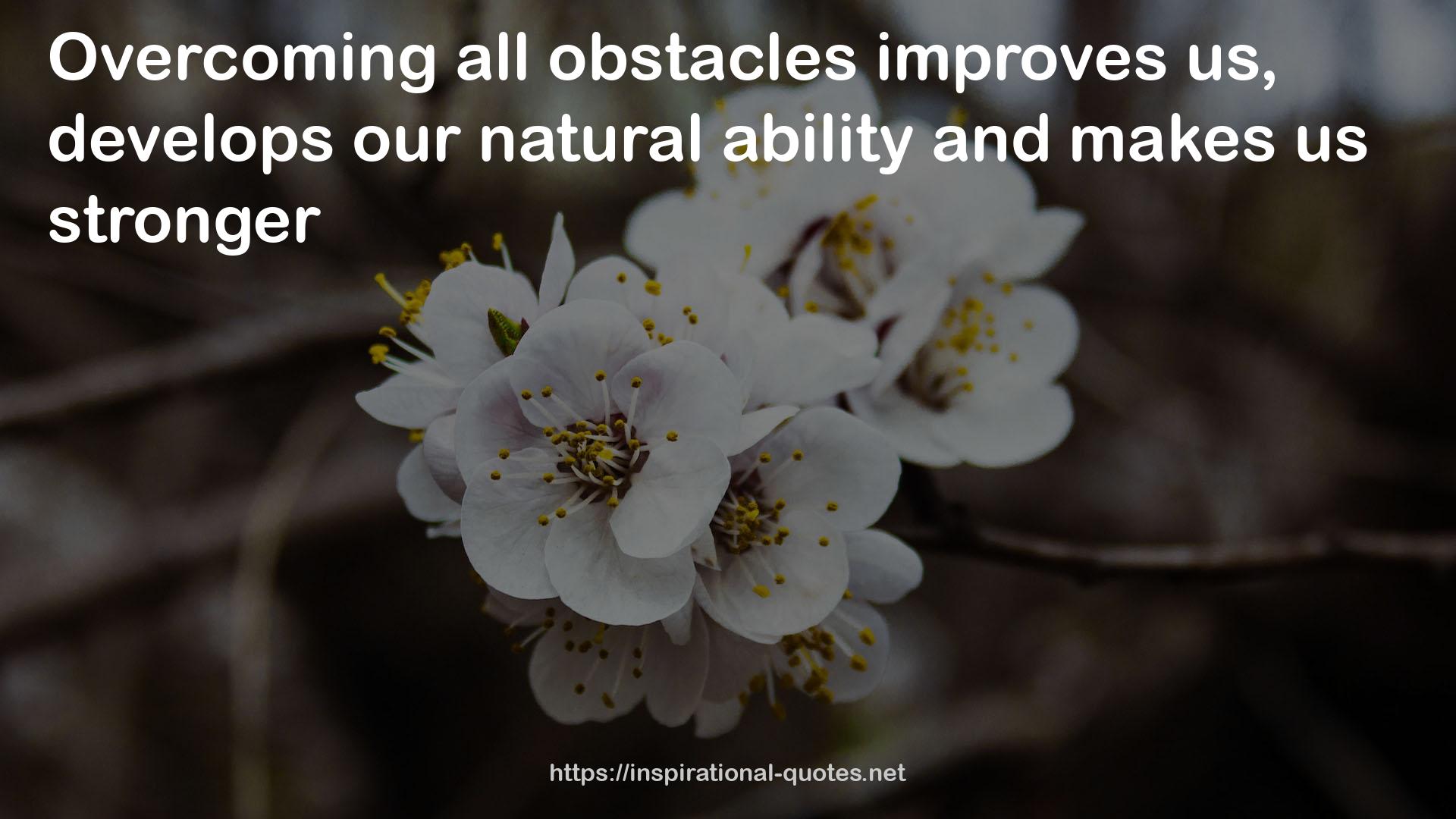 our natural ability  QUOTES