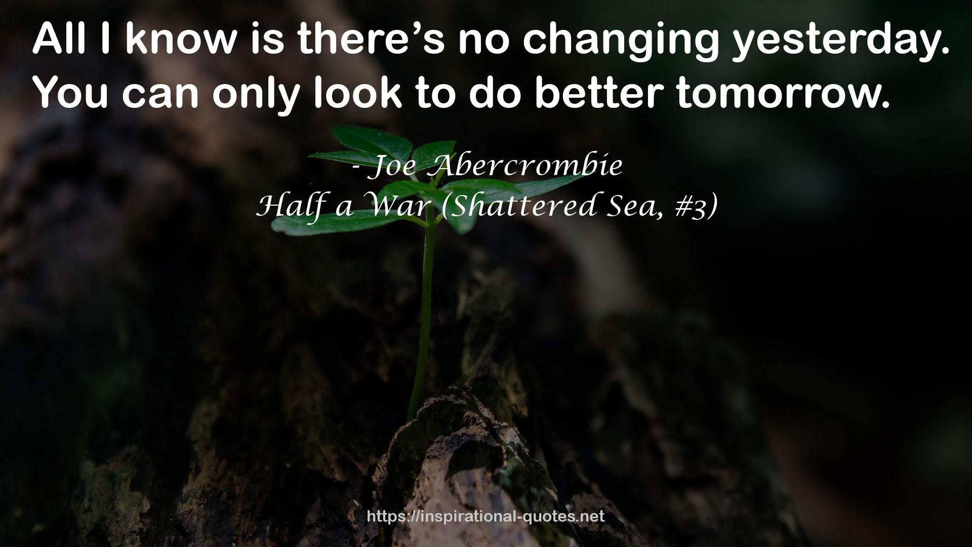 Half a War (Shattered Sea, #3) QUOTES