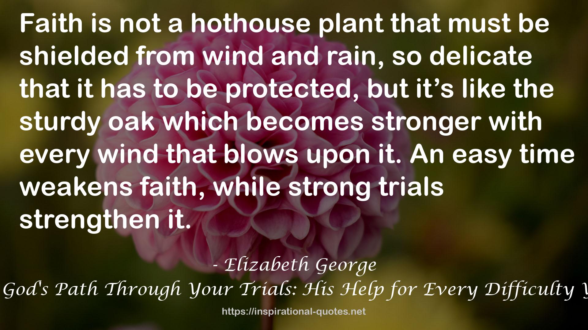 Elizabeth George QUOTES