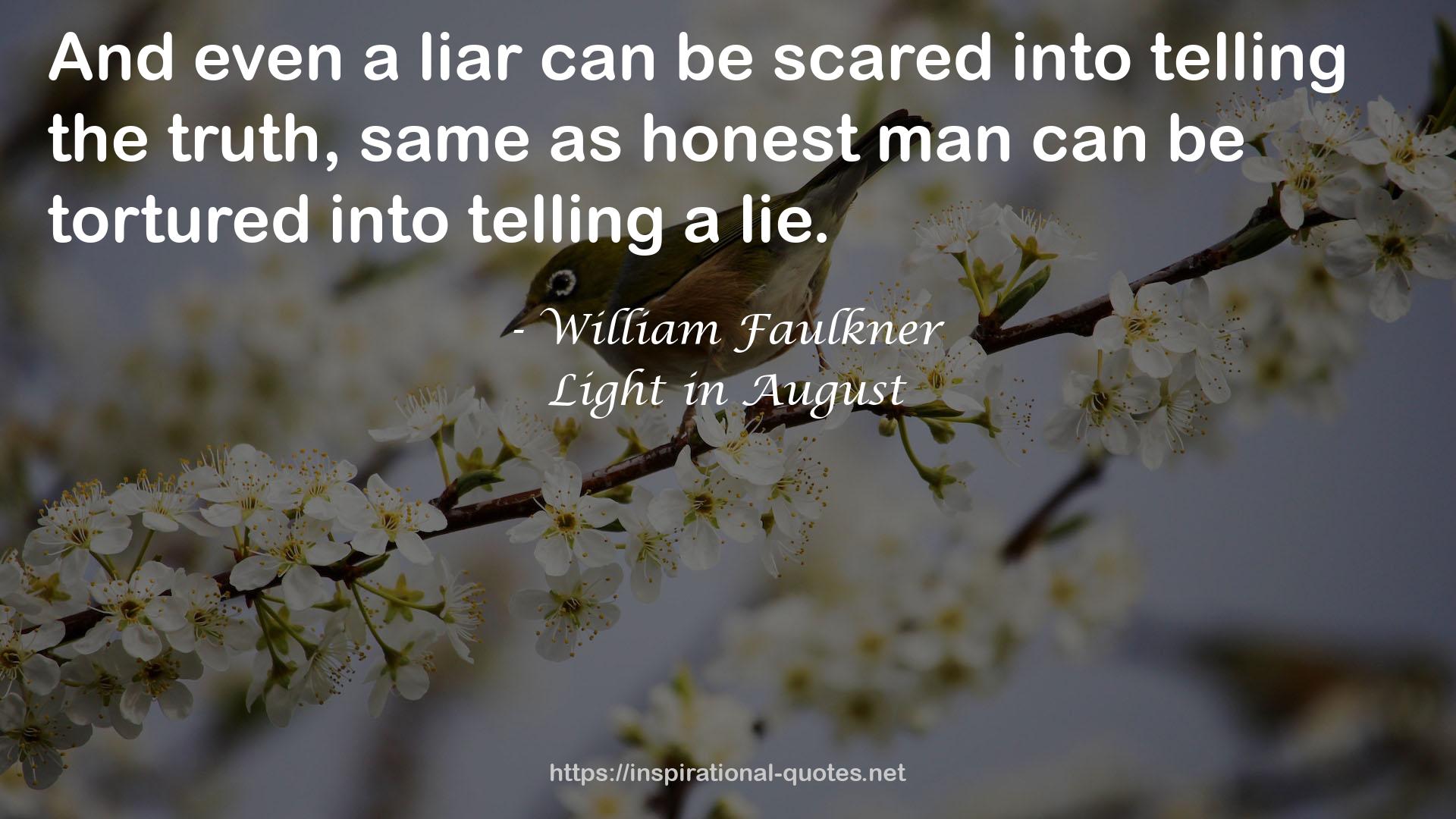 William Faulkner QUOTES