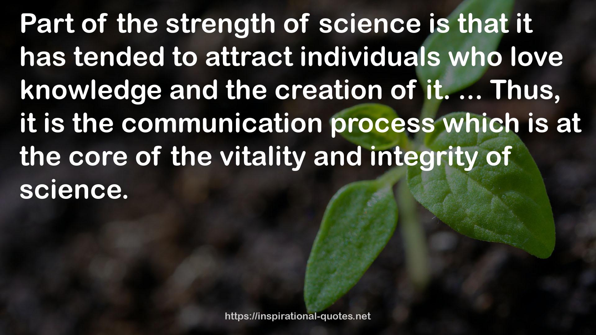 the communication process  QUOTES