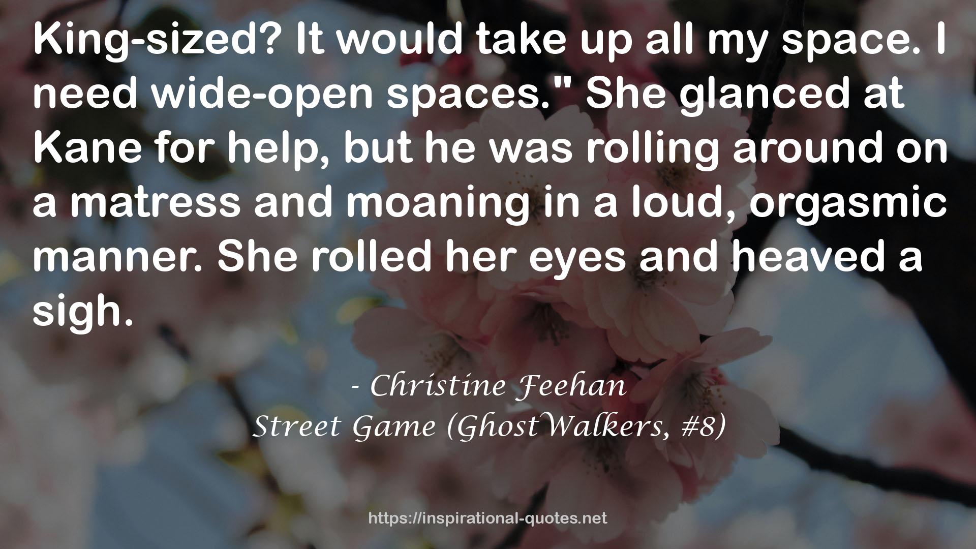 Street Game (GhostWalkers, #8) QUOTES