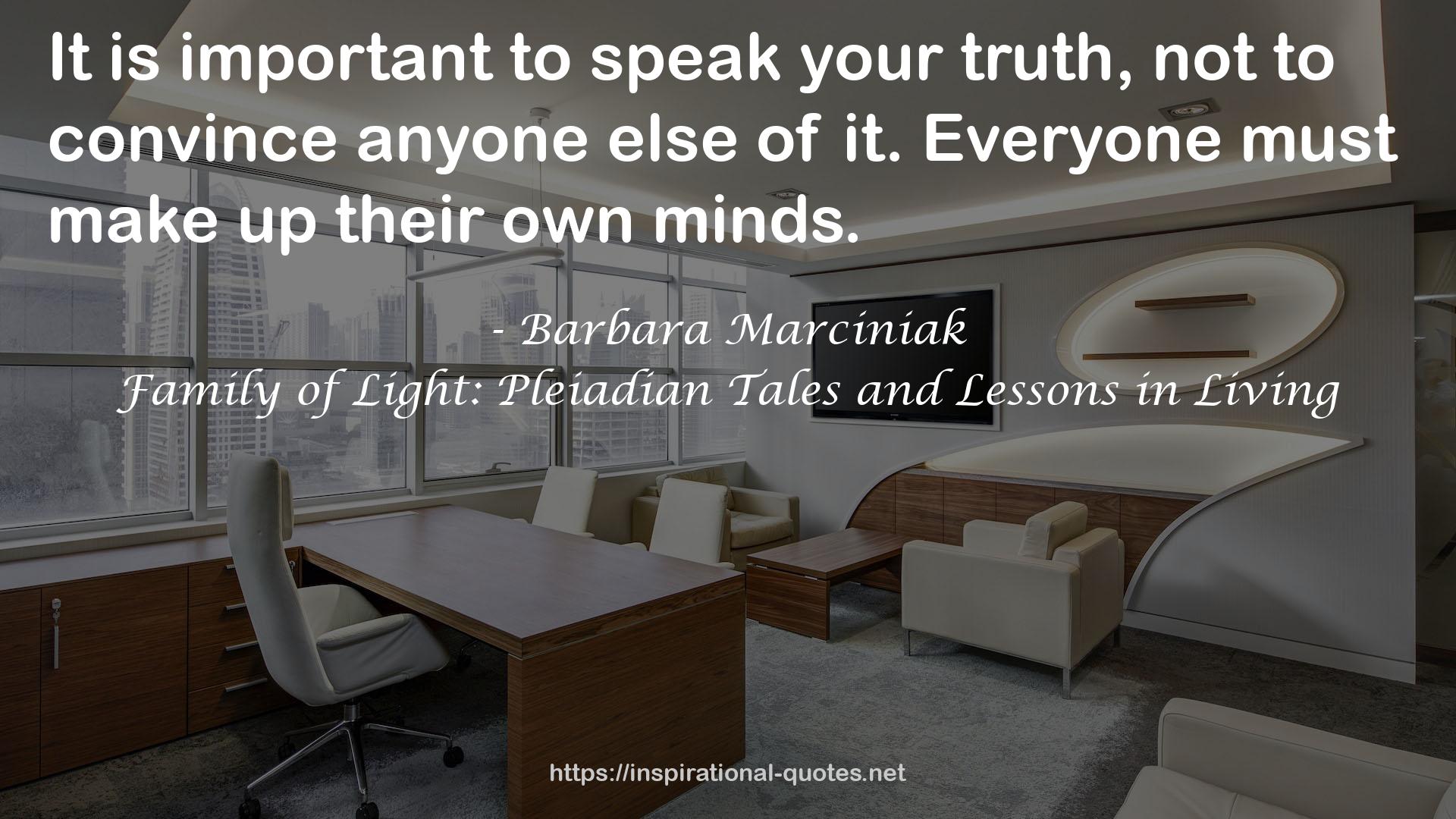 Barbara Marciniak QUOTES