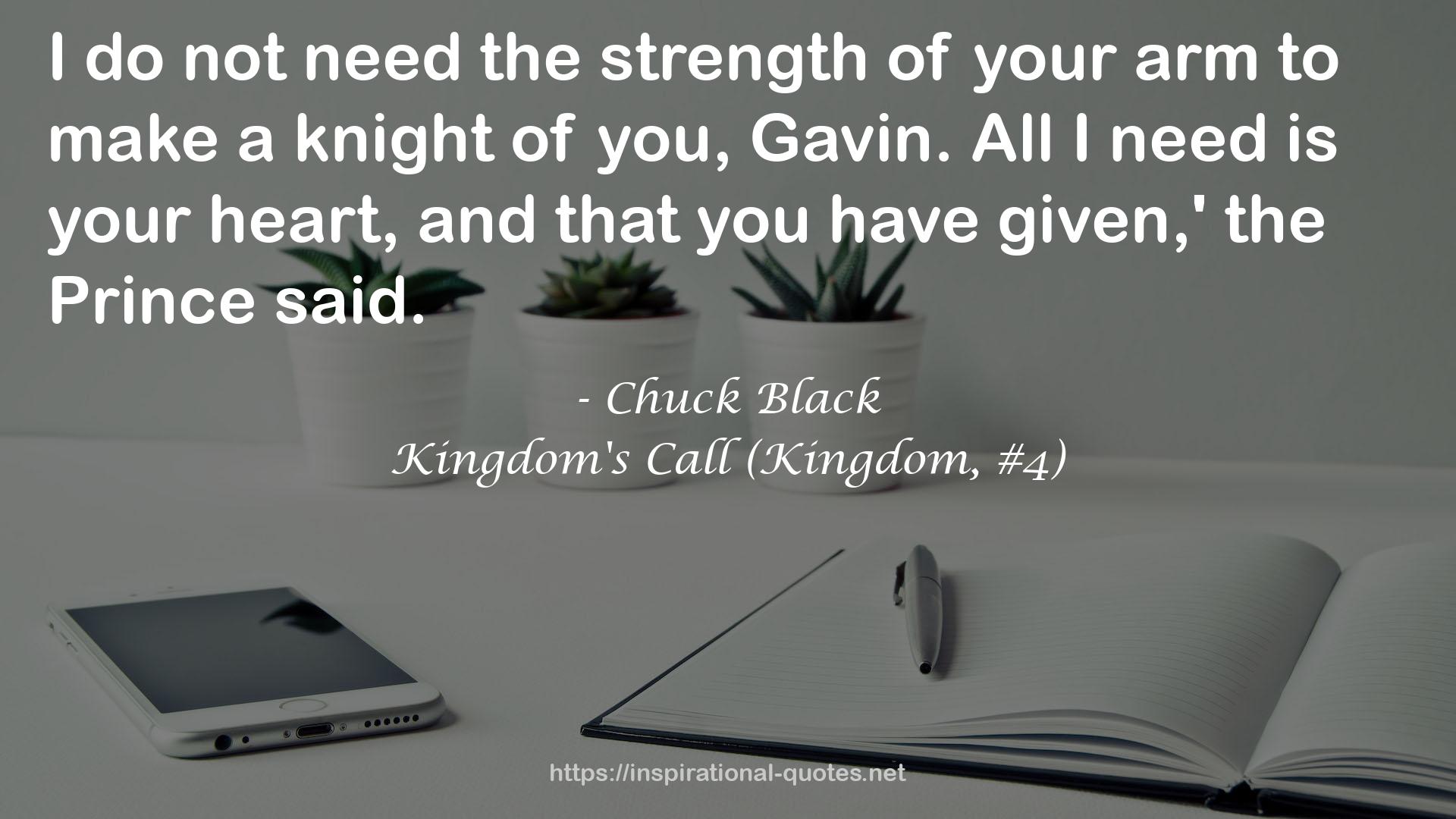 Kingdom's Call (Kingdom, #4) QUOTES