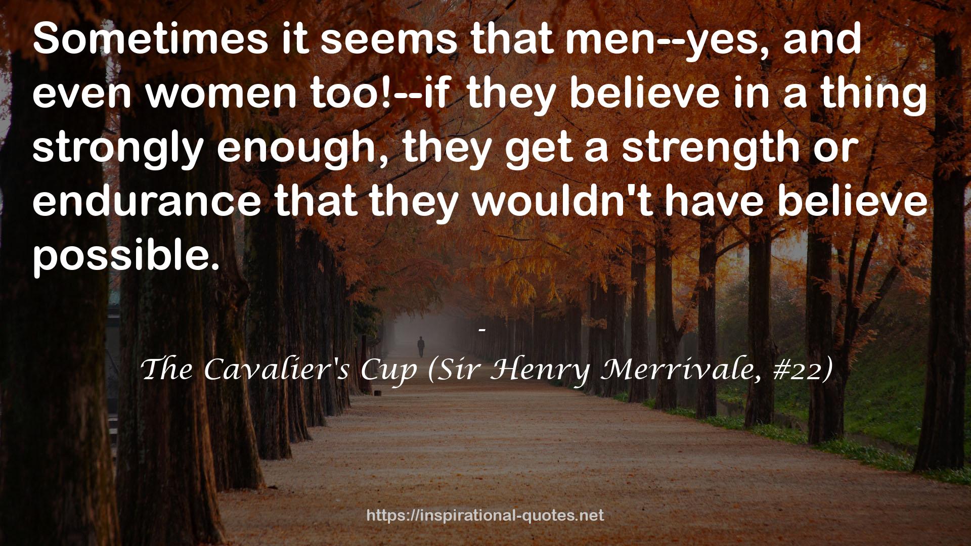 The Cavalier's Cup (Sir Henry Merrivale, #22) QUOTES