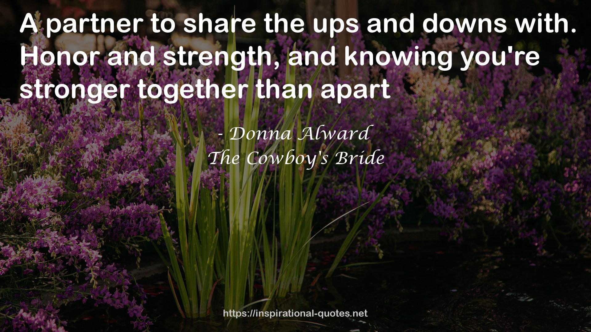 Donna Alward QUOTES